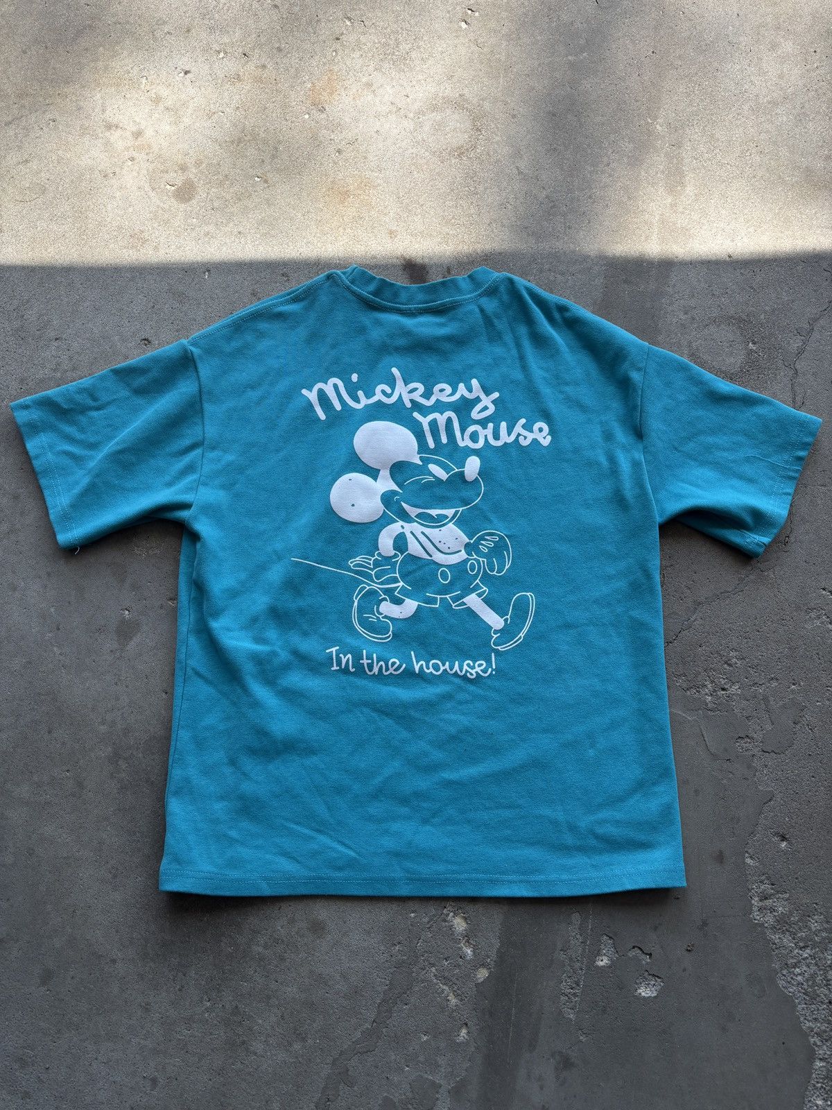 Vintage 1990s Disney Mickey Mouse blue tee Size US M / EU 48-50 / 2 - 5 Thumbnail