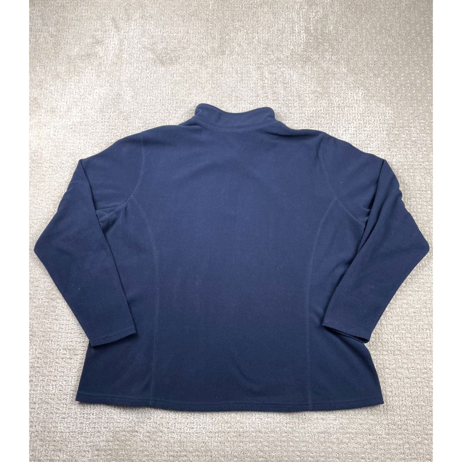 Eddie Bauer Eddie Bauer Jacket Womens 2XL Pullover 1/4 Zip Navy Blue Fleece Mock Neck Raglan Long Sleeve Shirt Winter Casual Womens Size XXL / US 16-18 / IT 52-54 - 5 Thumbnail