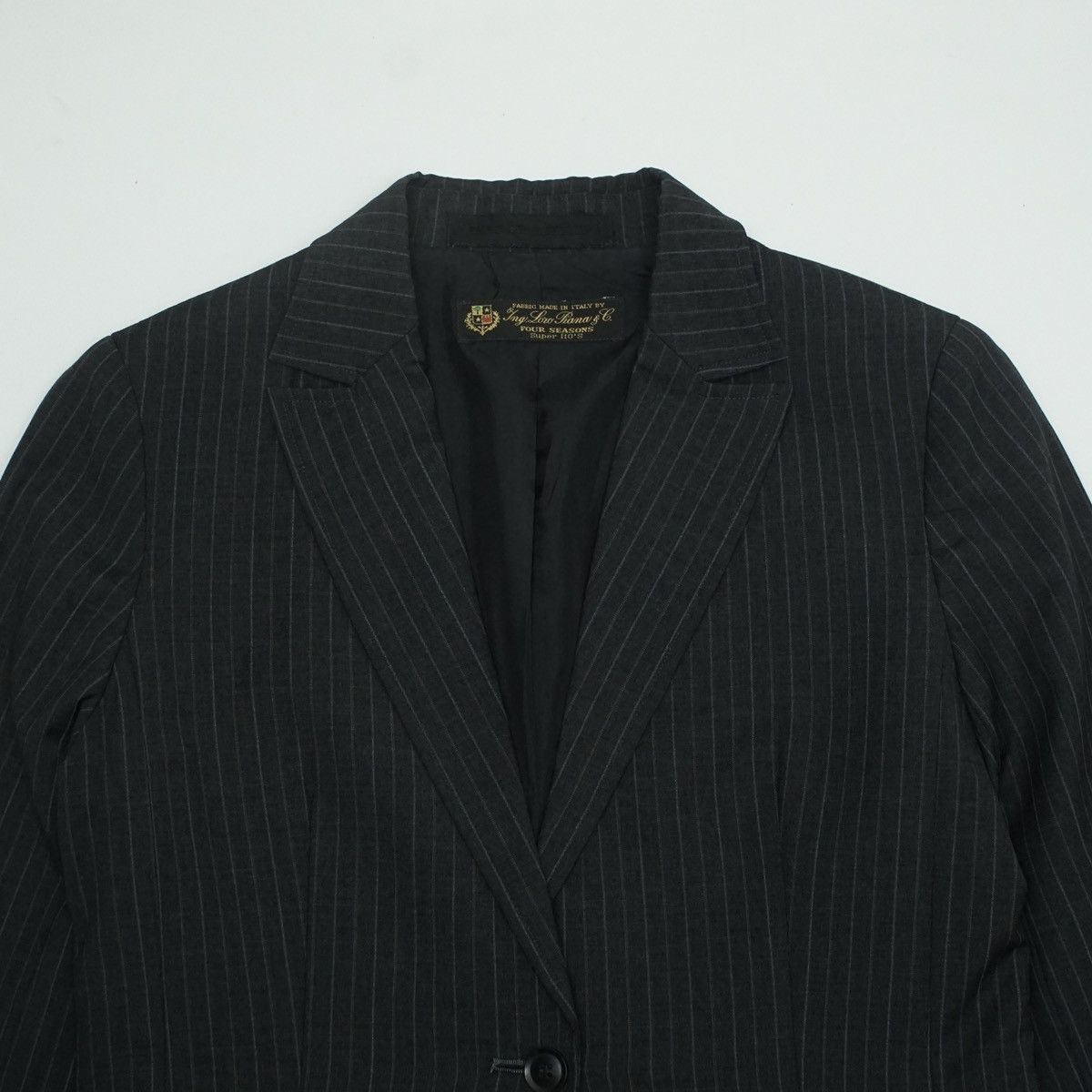 Loro Piana *NoTariff Loro Piana Pinstripe Blazer Size S / US 4 / IT 40 - 2 Thumbnail