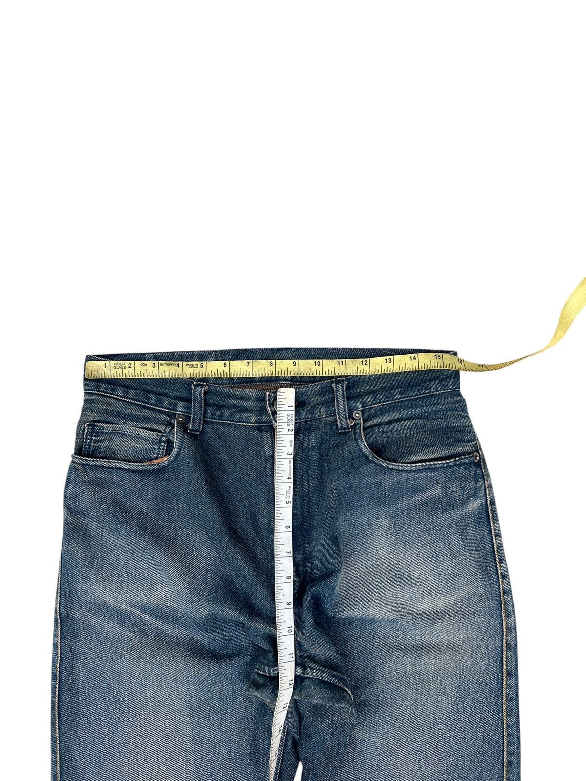 PPFM Vintage PPFM Faded Denim Regular Jeans Size US 31 - 2 Thumbnail