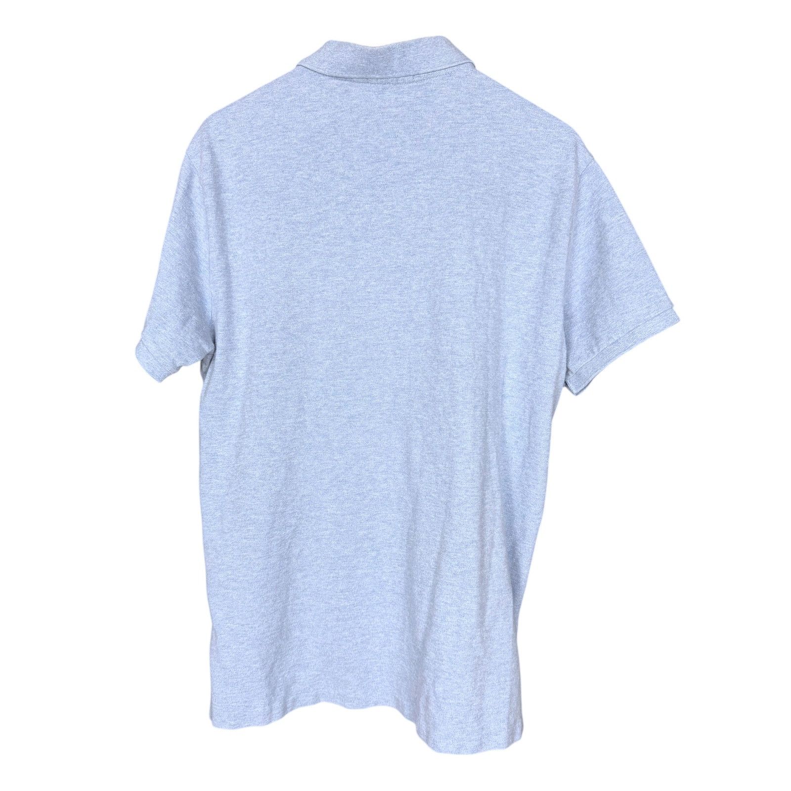 Polo Ralph Lauren Polo Ralph Lauren Light Blue Custom Fit Knit Polo Preppy XL Size US XL / EU 56 / 4 - 2 Thumbnail