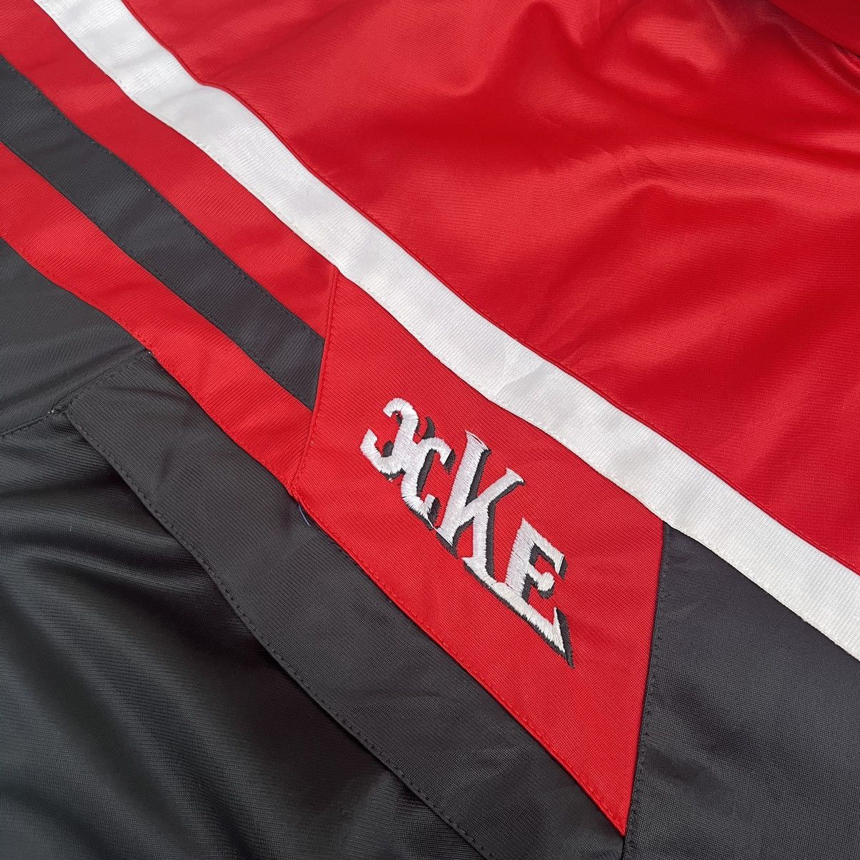 NBA 1993 Treepeat Chicago Bulls Bootleg Colorblock Tapped Jacket Size US XXL / EU 58 / 5 - 9 Thumbnail
