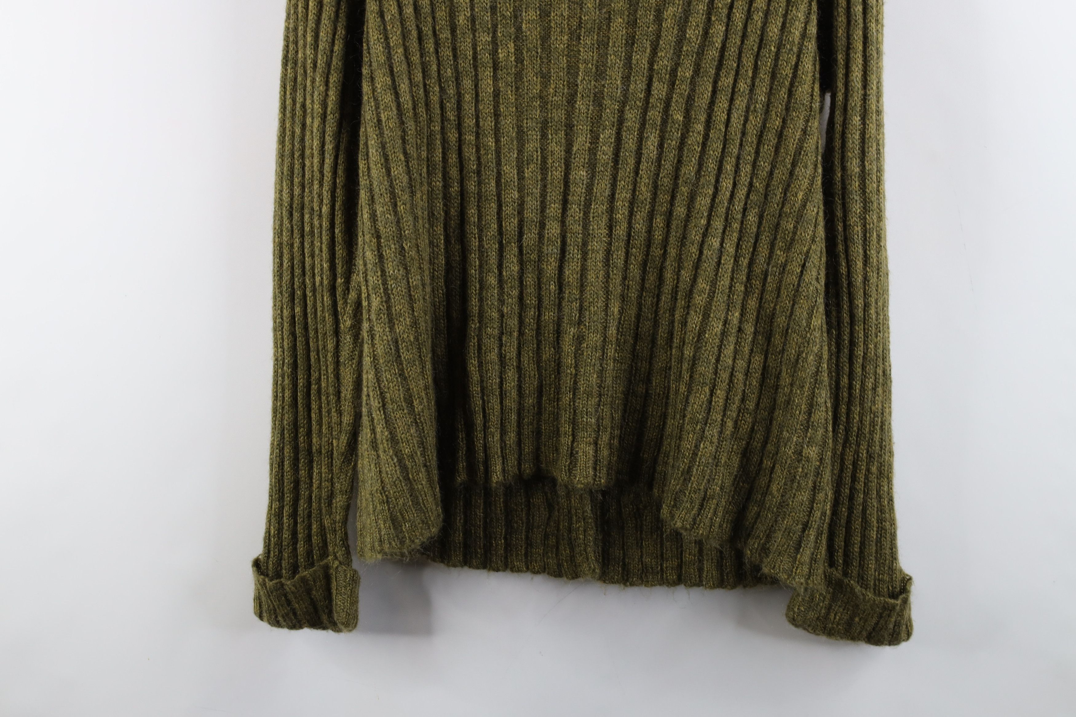 Vintage Vintage 90s Streetwear Fisherman Cable Knit Mohair Sweater Size M / US 6-8 / IT 42-44 - 10 Thumbnail