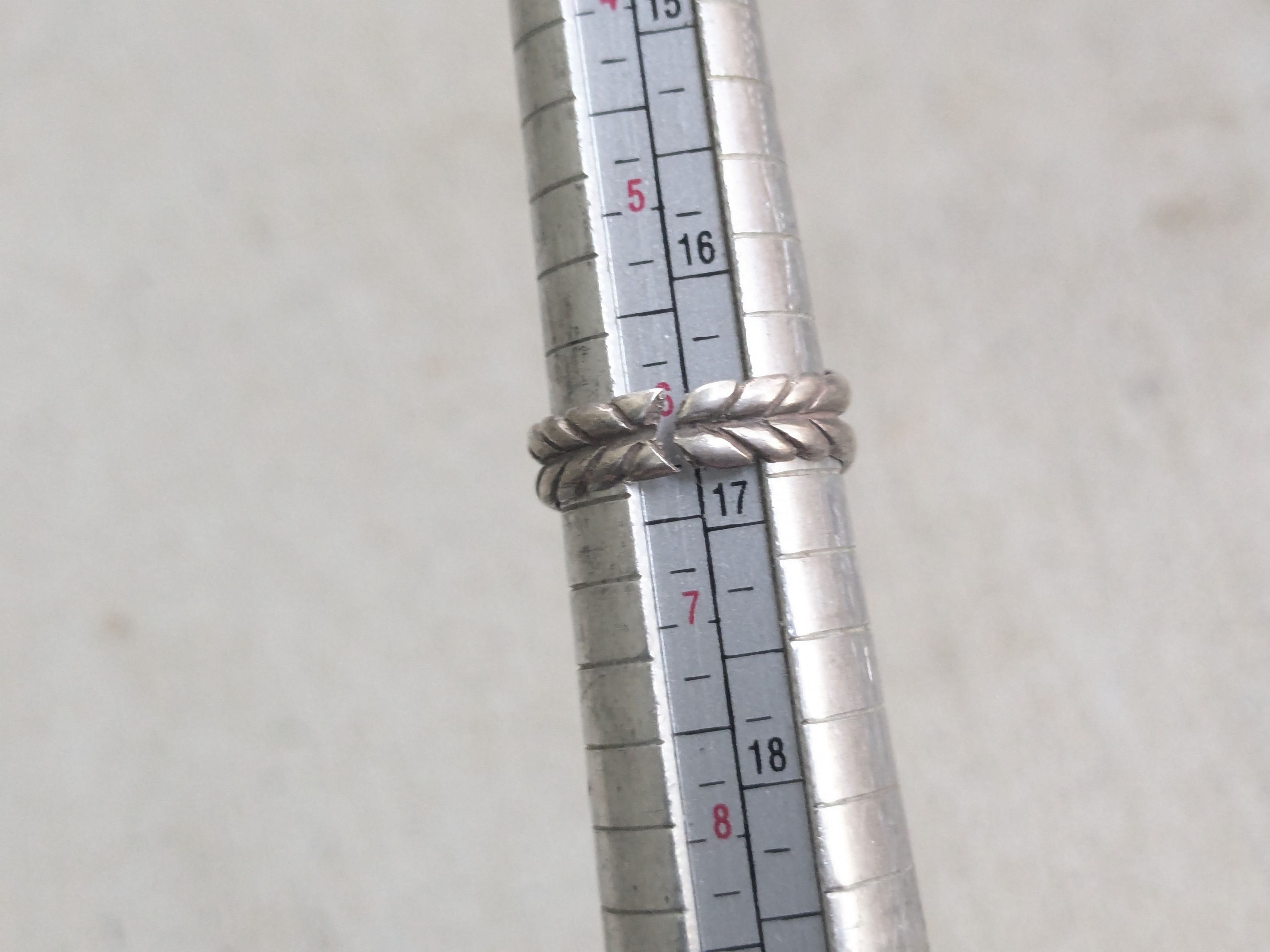Jewelry × Sterling Silver × Vintage Vintage Sterling Silver Ring MOP Les Baker 6 Navajo Native Size ONE SIZE - 11 Thumbnail