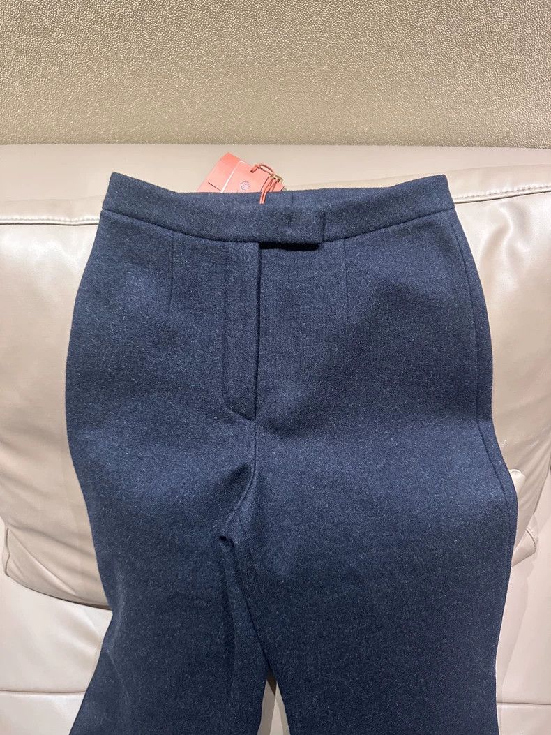 Loro Piana LORO PIANA Blue sheepskin straight jeans Size 25" / US 0 / IT 36 - 1 Thumbnail