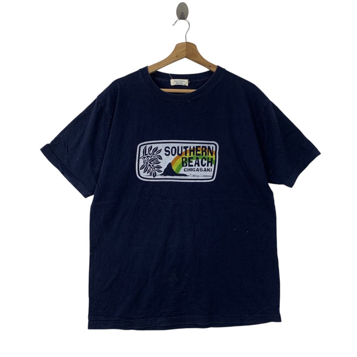 Vintage SOUTHERN BEACH CHIGASAKI Surf Tee Shirt Top