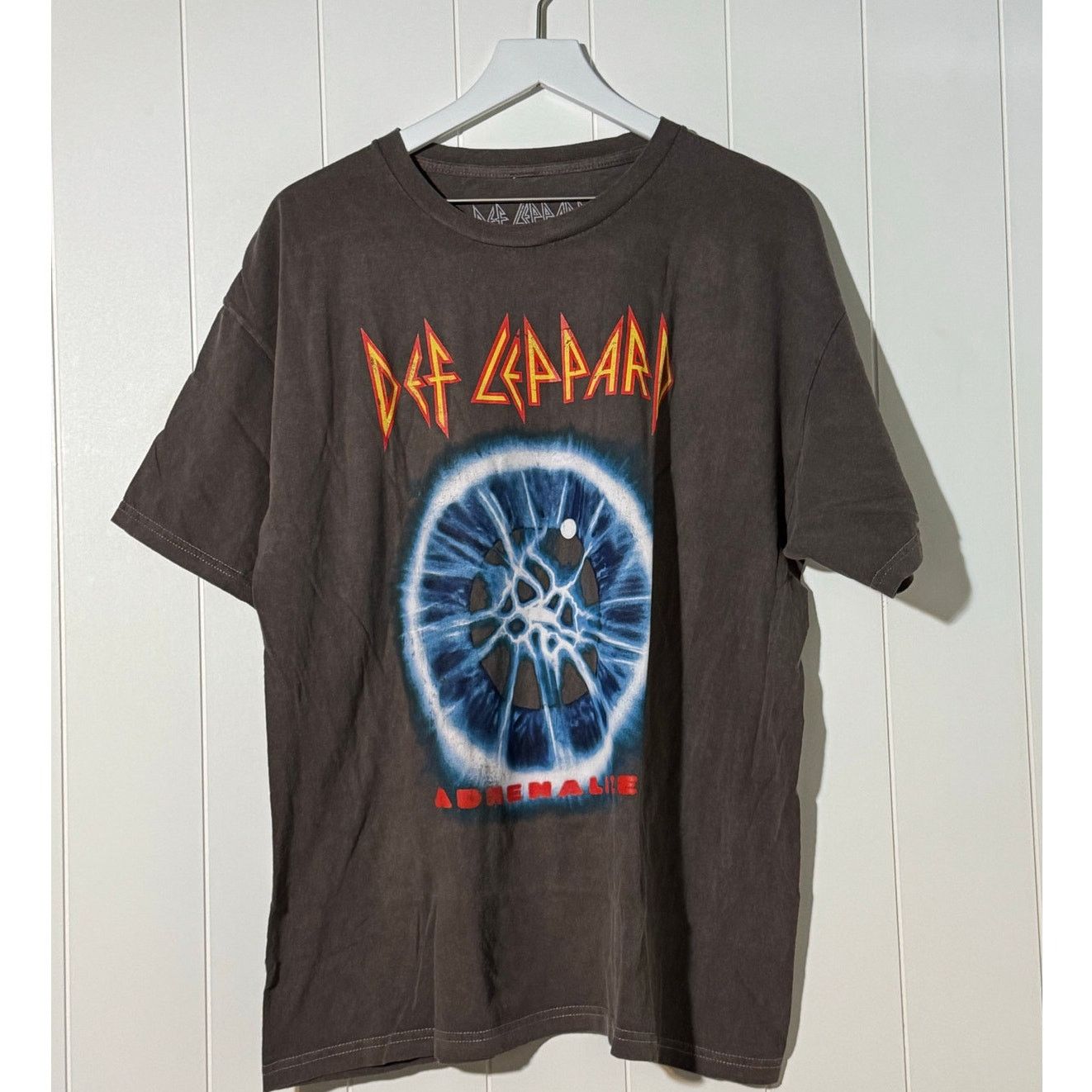 Unknown London DEF LEPPARD Adrenalize Short Sleeve Tee Shirt Size Large Size L / US 10 / IT 46 - 1 Thumbnail