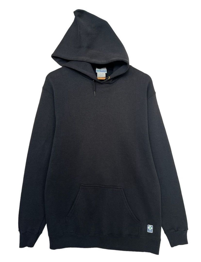 Vintage Vintage 80s Blank Hoodie Sunfaded Discus Athletic Hoodie Size US M / EU 48-50 / 2 - 1 Thumbnail