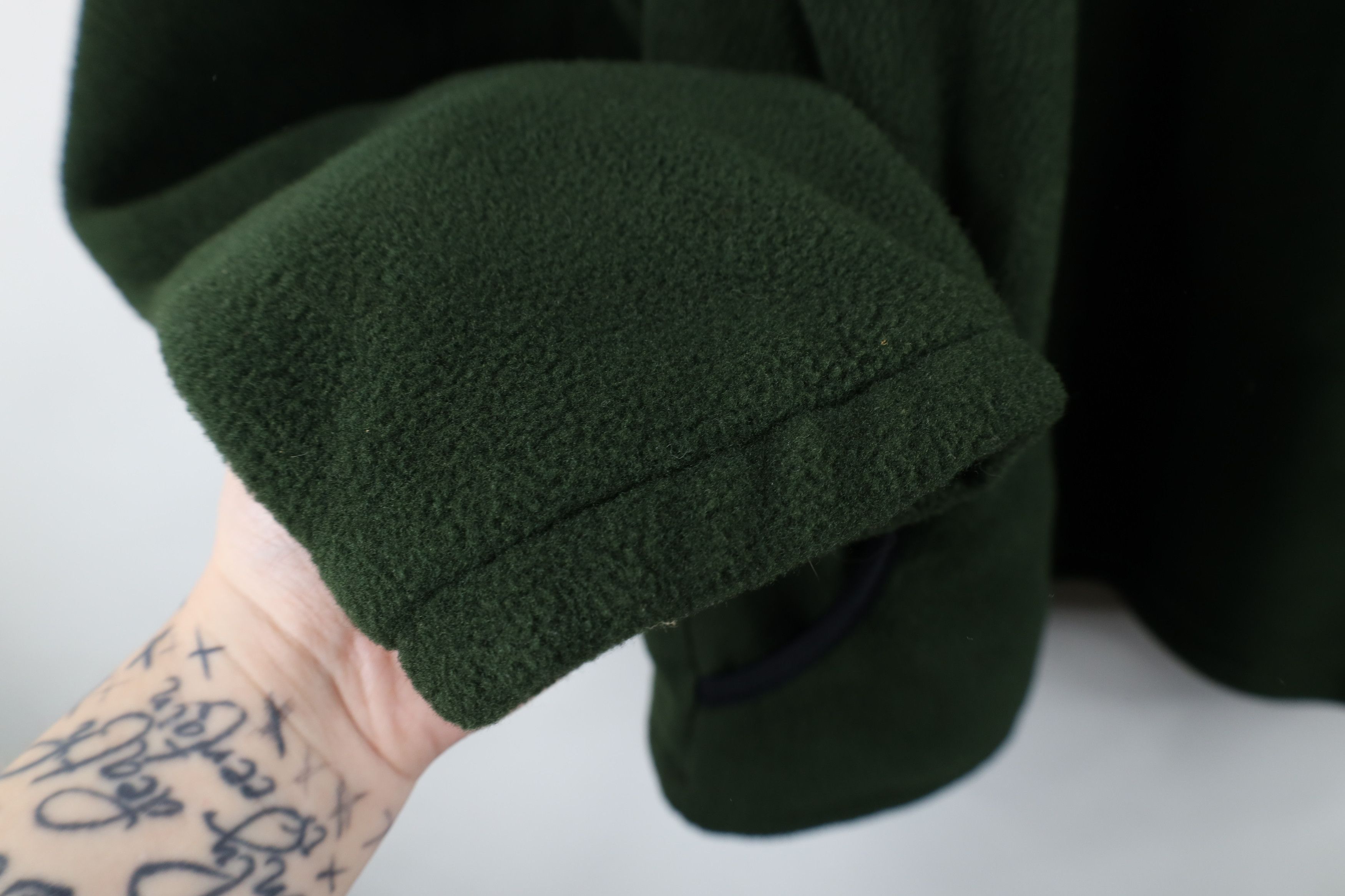 Cabelas Vintage 90s Cabelas Half Zip Fleece Pullover Sweater Green Size US L / EU 52-54 / 3 - 7 Thumbnail