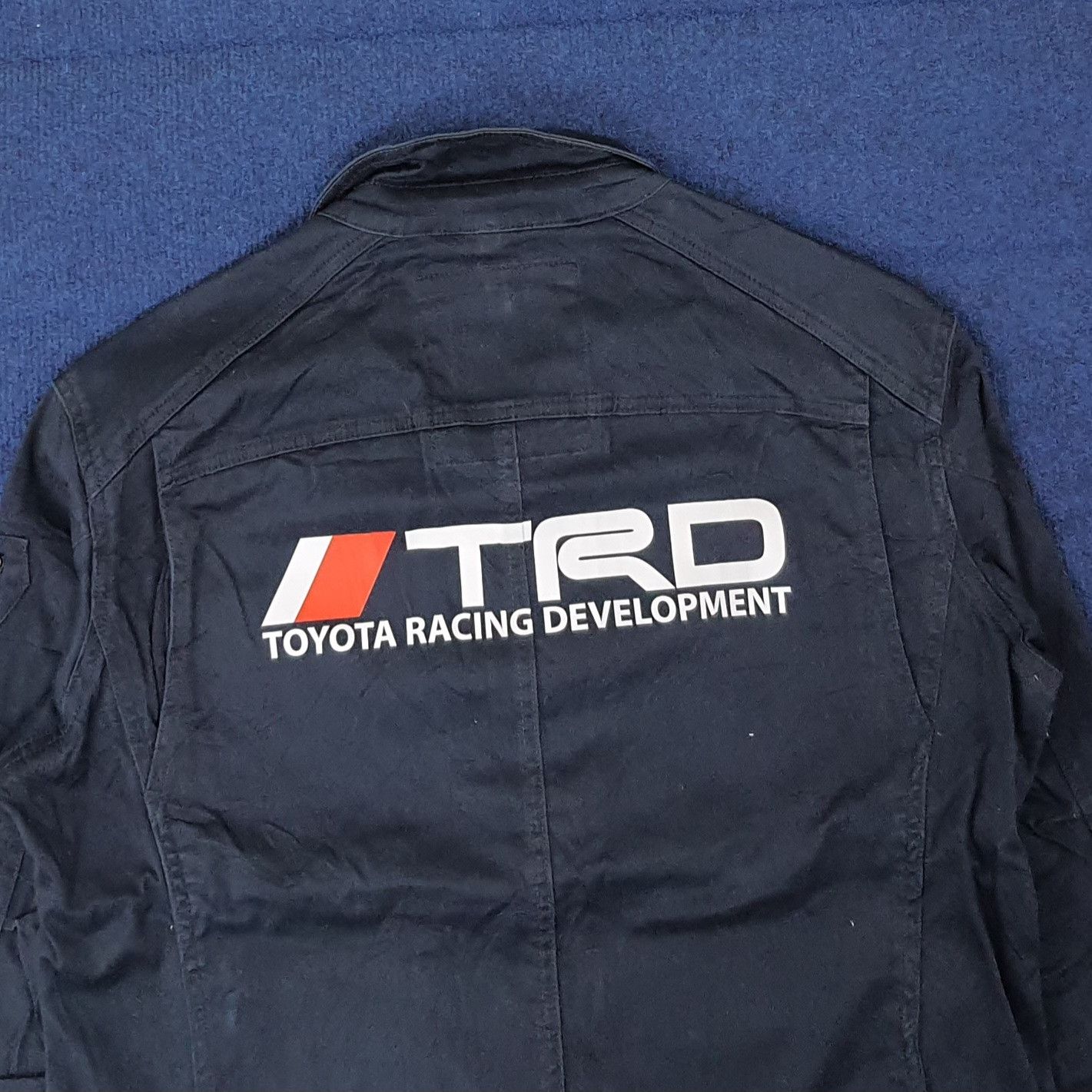 Japanese Brand Vintage TRD Toyota Motor Sports Custom Logo Jacket C224N23 Size US M / EU 48-50 / 2 - 2 Thumbnail
