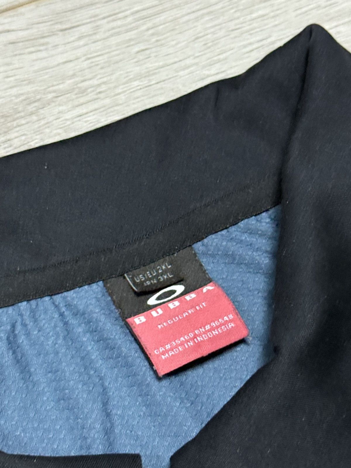 Oakley Oakley Bubba Watson Golf 1/4 zip centr logo polo all over Size US XXL / EU 58 / 5 - 5 Thumbnail