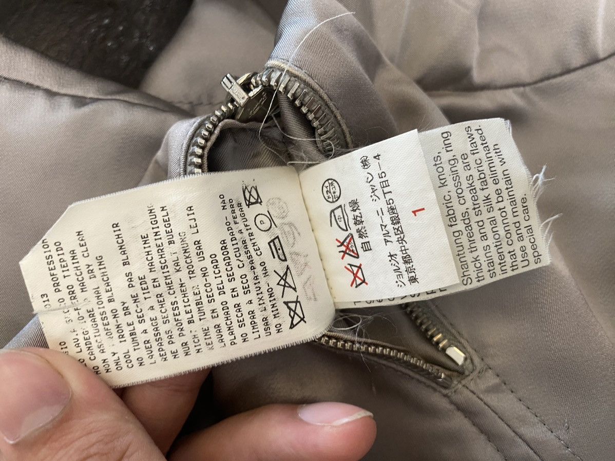 Armani × Designer × Giorgio Armani Giorgio Armani Biker Jacket Size XS / US 0-2 / IT 36-38 - 6 Thumbnail