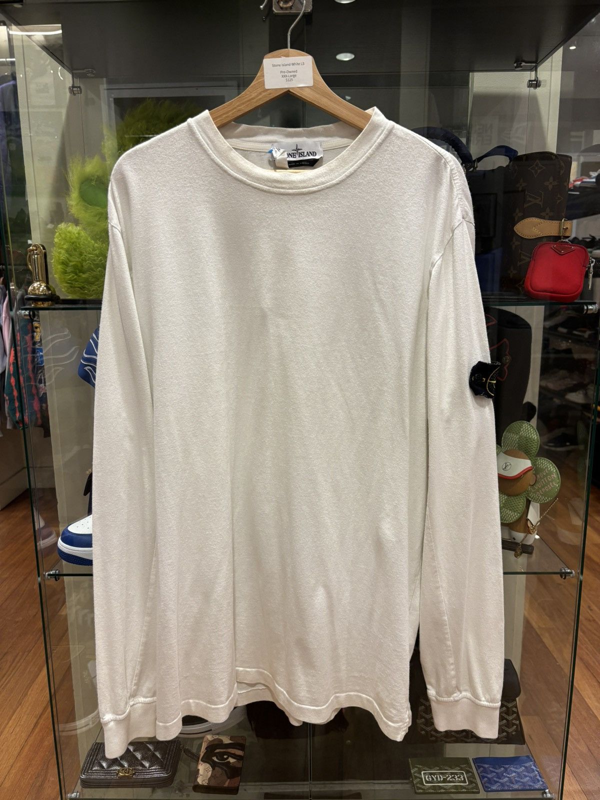 Stone Island Stone Island White Longsleeve Size US XXL / EU 58 / 5 - 1 Thumbnail