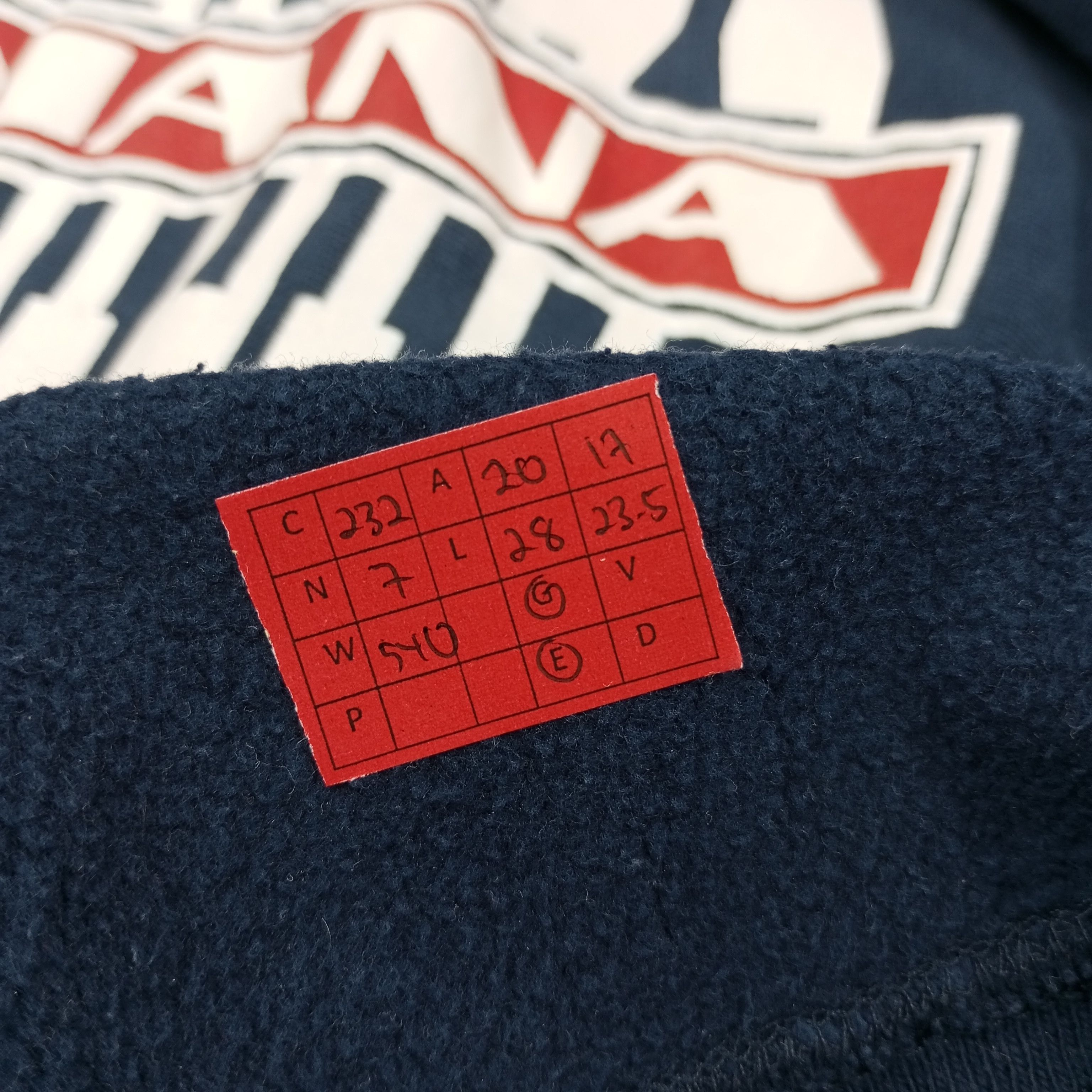 Champion × Vintage Indiana Hoosiers Streetwear Style Champion Sweatshirt c232n7 Size US S / EU 44-46 / 1 - 7 Thumbnail
