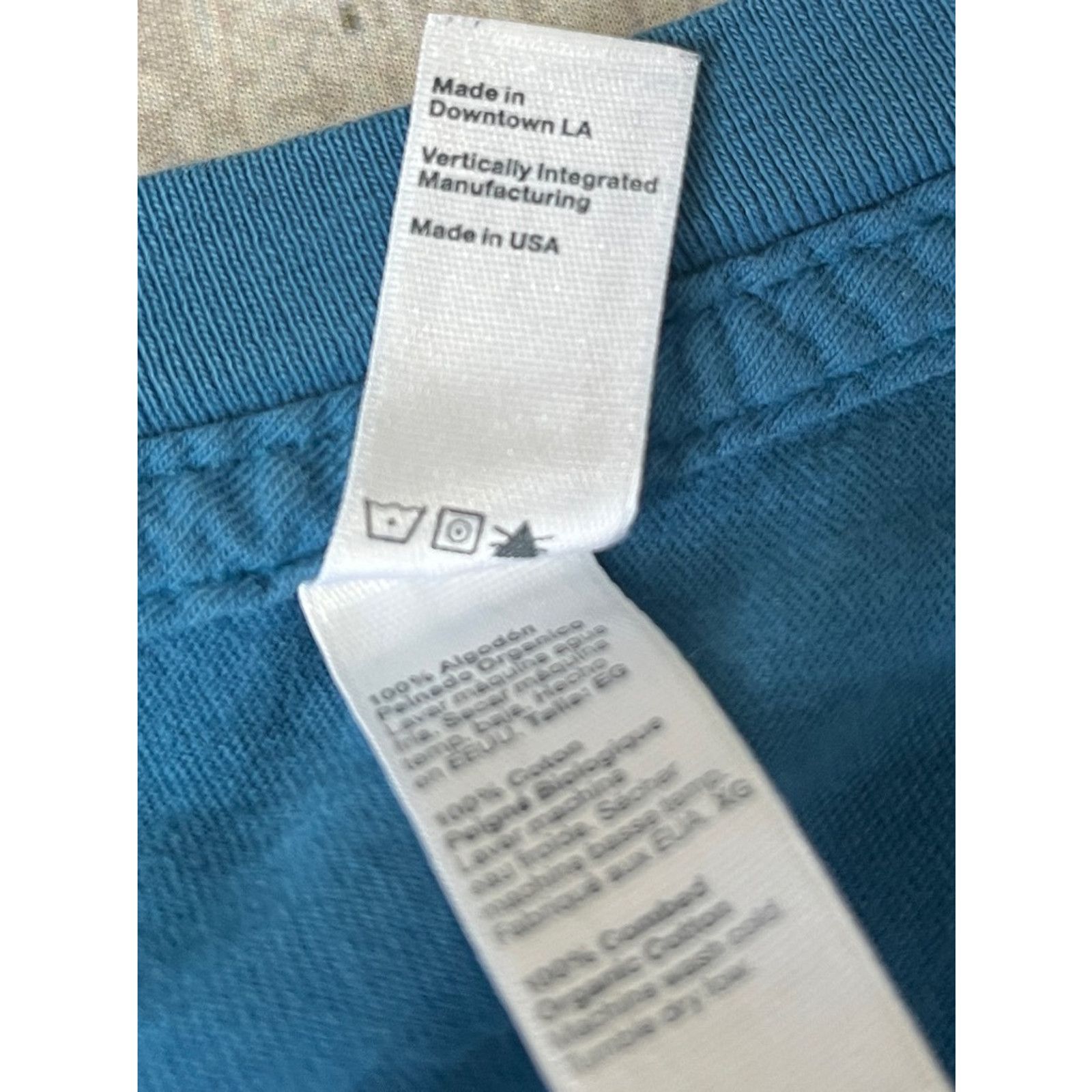 American Apparel Intel Invent New Reality Mens Graphic T-Shirt Blue USA XL Size US XL / EU 56 / 4 - 4 Thumbnail