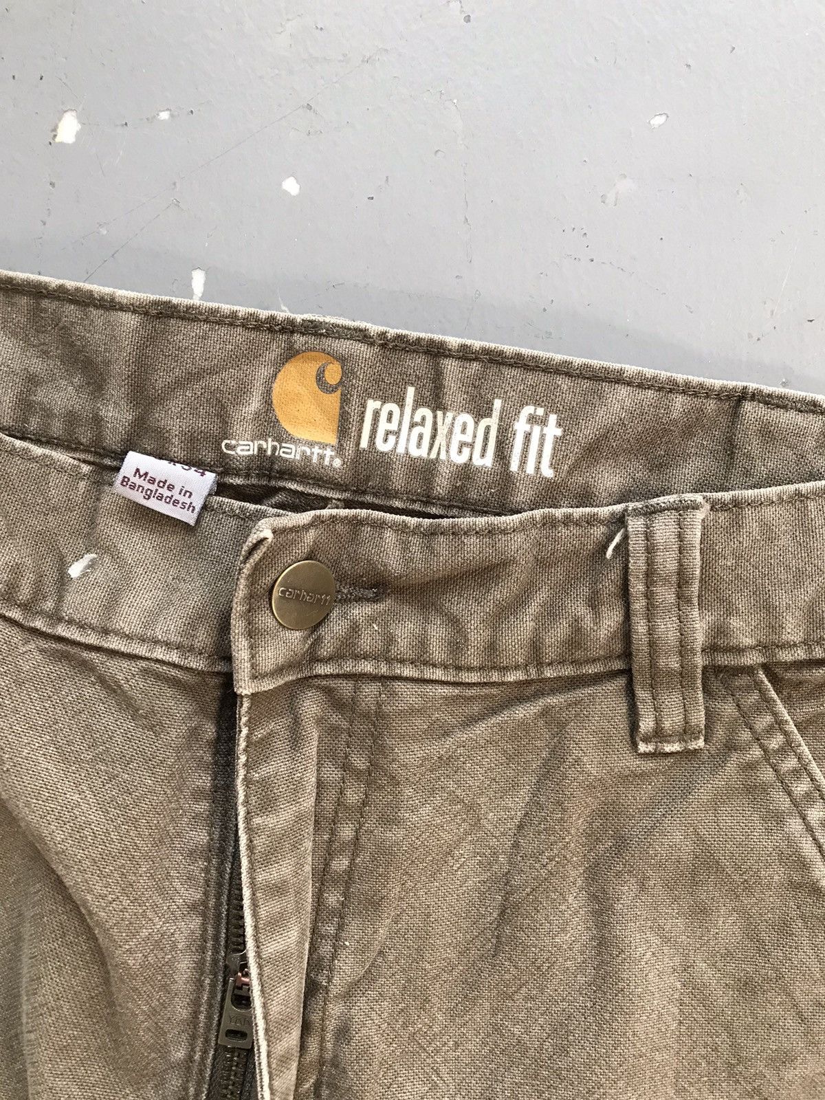 Carhartt × Vintage Vintage Carhartt carpenter relax fit denim Size US 33 - 4 Thumbnail