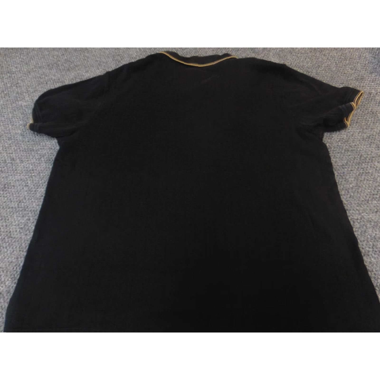 Vintage Saddlebred Polo Shirt Black XL Men Short Sleeve Collared Knit Breathable Regular Polo Comfort flex Golf Logo Vintage: No Size US L / EU 52-54 / 3 - 7 Thumbnail