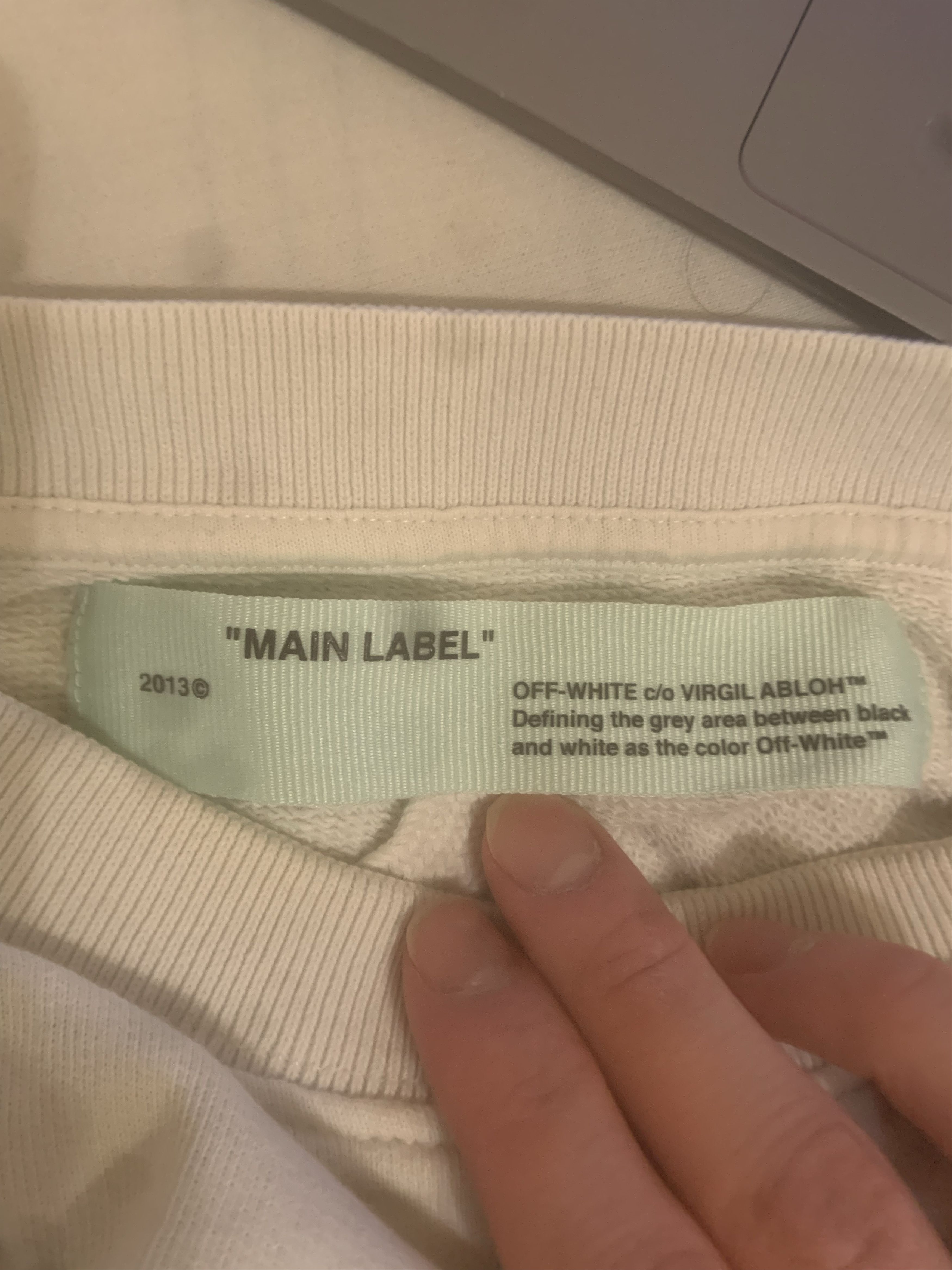 Off-White Off-White - Diagonal Arrows Sweatshirt Size US XXS / EU 40 - 3 Thumbnail
