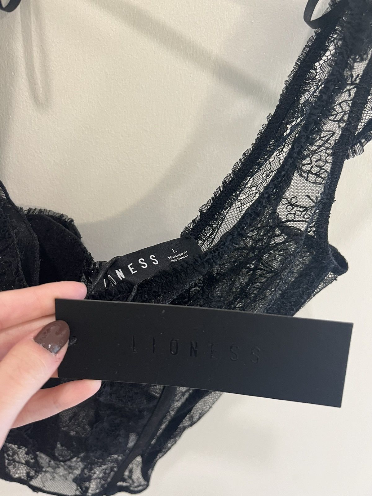 Lioness lioness black corset Size L / US 10 / IT 46 - 4 Thumbnail