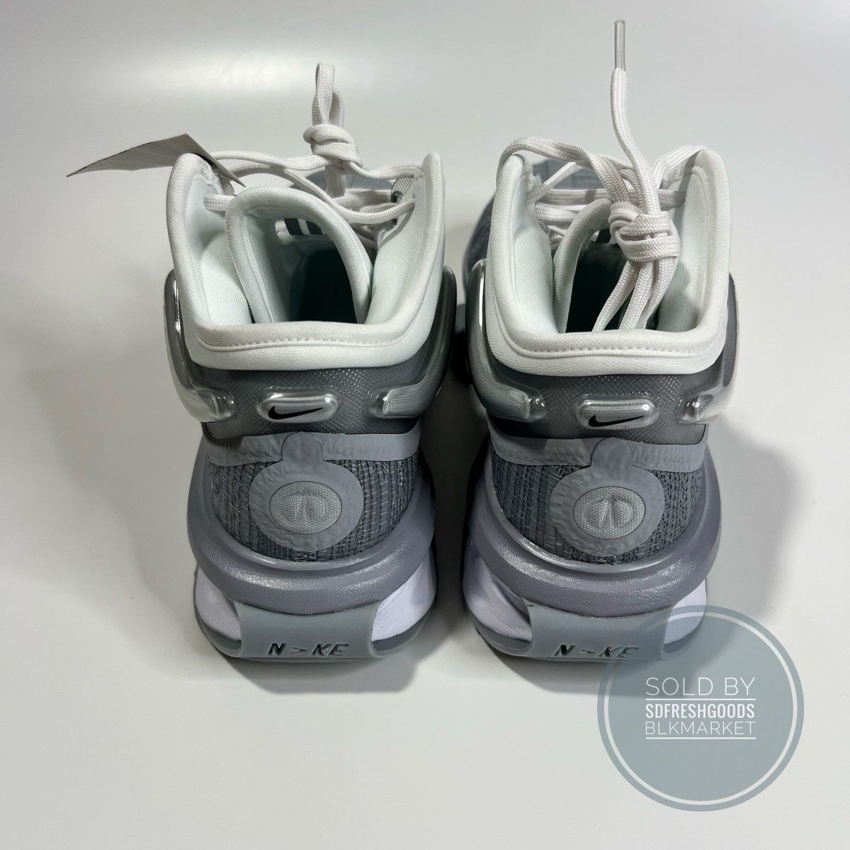 Nike Nike Air Zoom GT Jump 2 Wolf Grey Basketball Shoes 9 Size US 9 / EU 42 - 3 Thumbnail