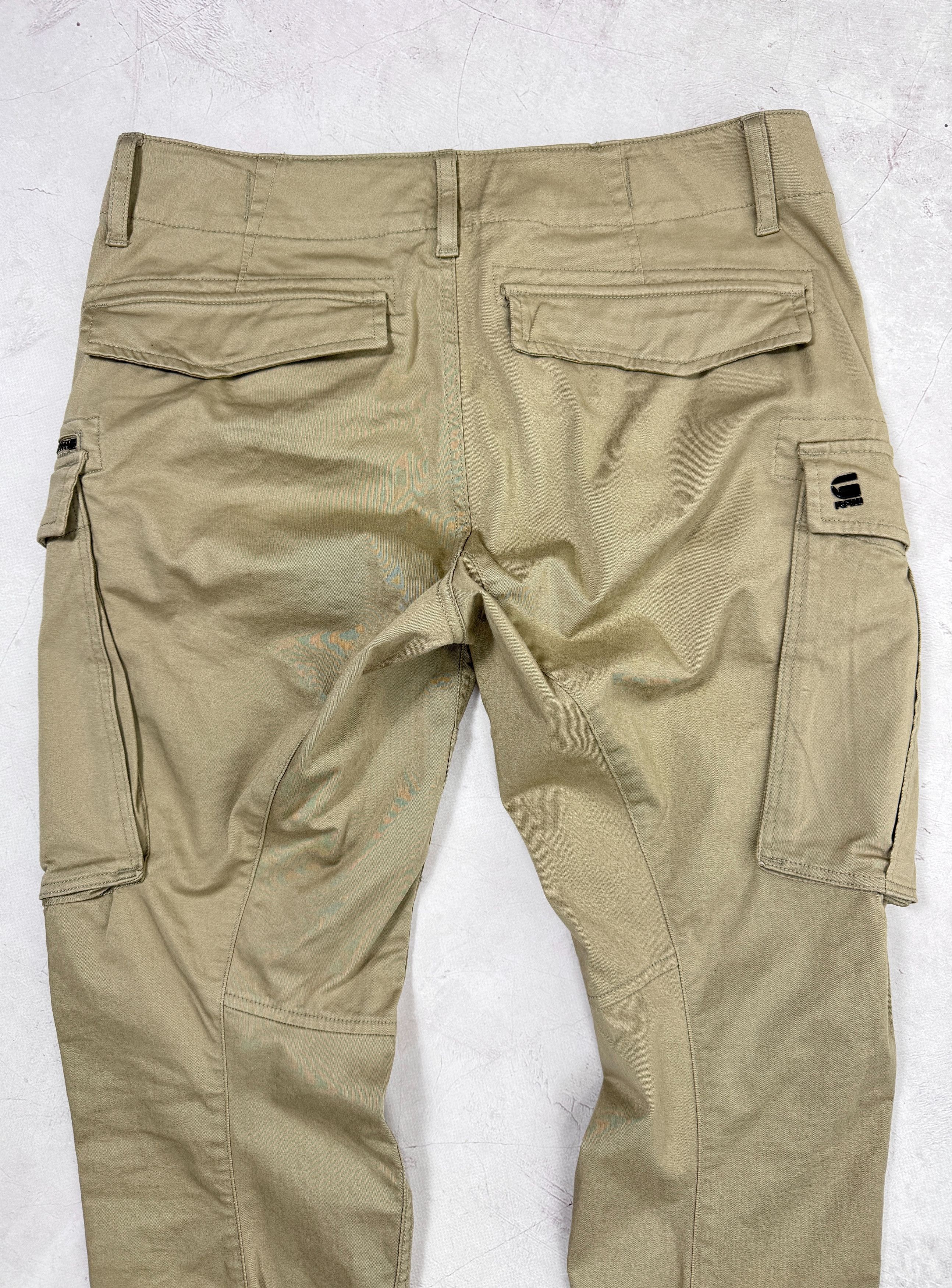 G-Star G-Star Raw Rovic Zip 3D Tapered Cargo Pants Multipocket Size US 33 - 13 Thumbnail