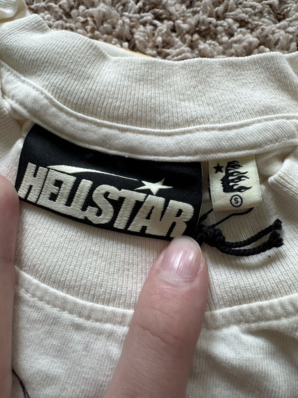 HELLSTAR Hellstar Blood Scan Tee Shirt White Size US S / EU 44-46 / 1 - 17 Thumbnail