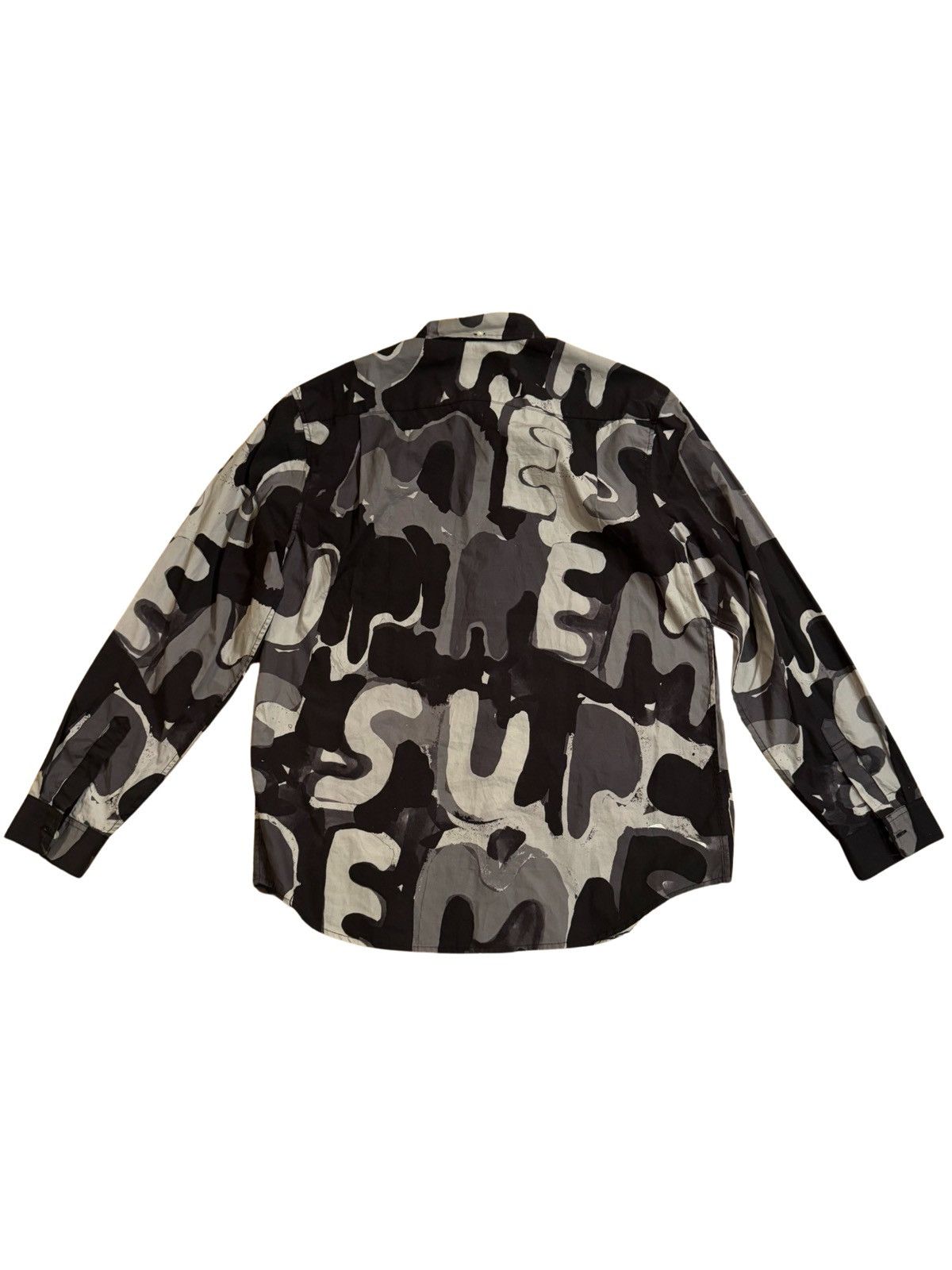 Supreme 🔥2020 Supreme Painted Logo Shirt/Supreme Multicolor Shirt Size US L / EU 52-54 / 3 - 10 Thumbnail