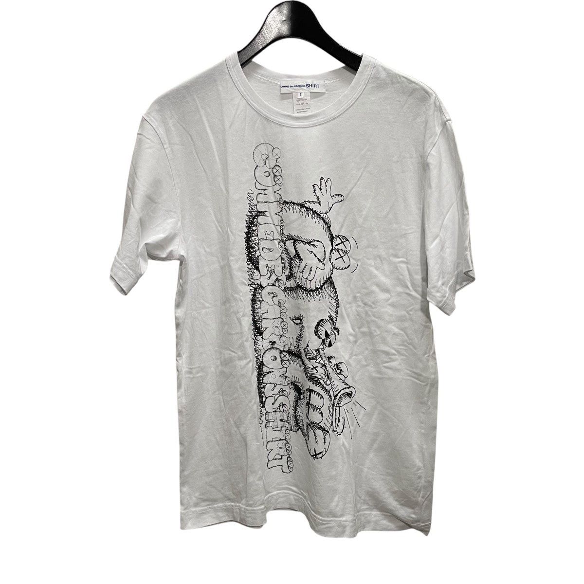 Comme des Garcons × Comme des Garcons SHIRT Graffiti Logo Tee Size US M / EU 48-50 / 2 - 1 Thumbnail