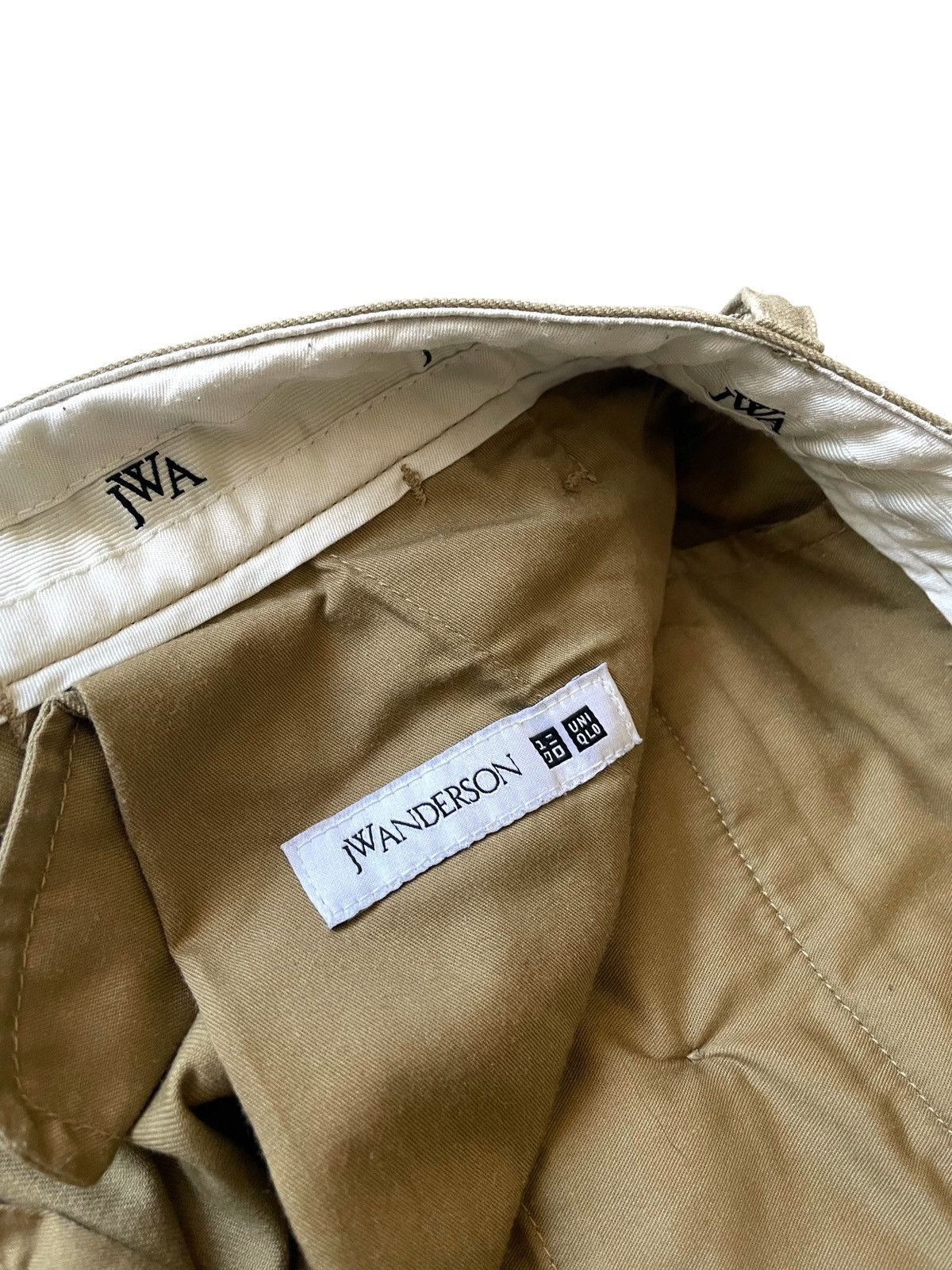 JW Anderson × Uniqlo JW Anderson x Uniqlo Men Straight Beige Pants Size 32 Size US 32 / EU 48 - 6 Thumbnail