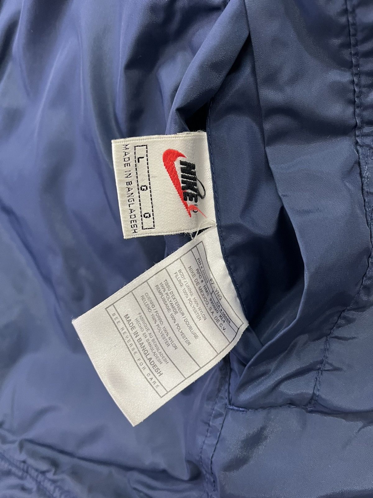 Nike 1998-99 Arsenal Nike Reversible Padded Bench Coat Size US L / EU 52-54 / 3 - 10 Thumbnail