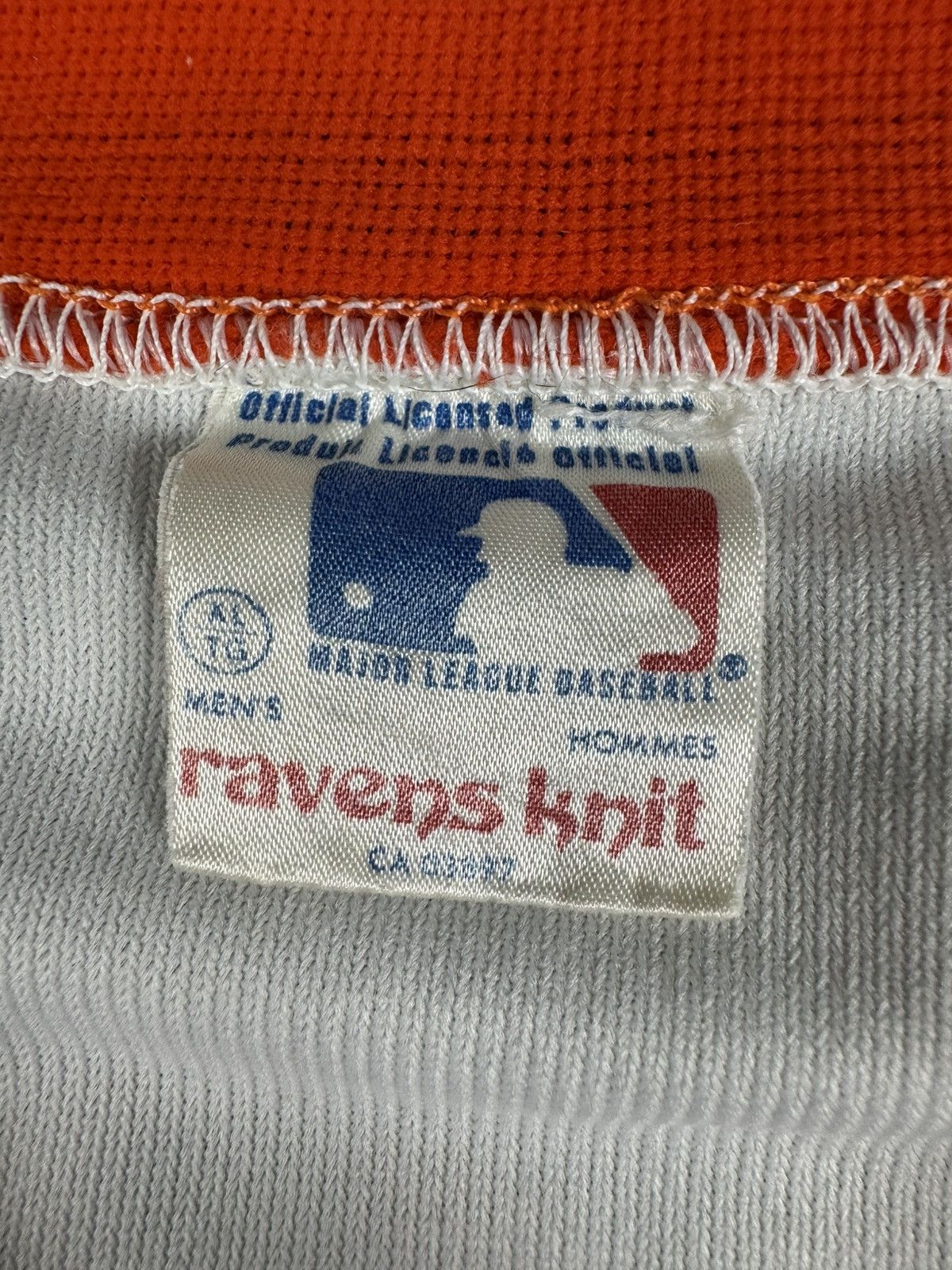 MLB Vintage 80s Houston Astros MLB jersey ravens knit baseball Size US XL / EU 56 / 4 - 13 Thumbnail