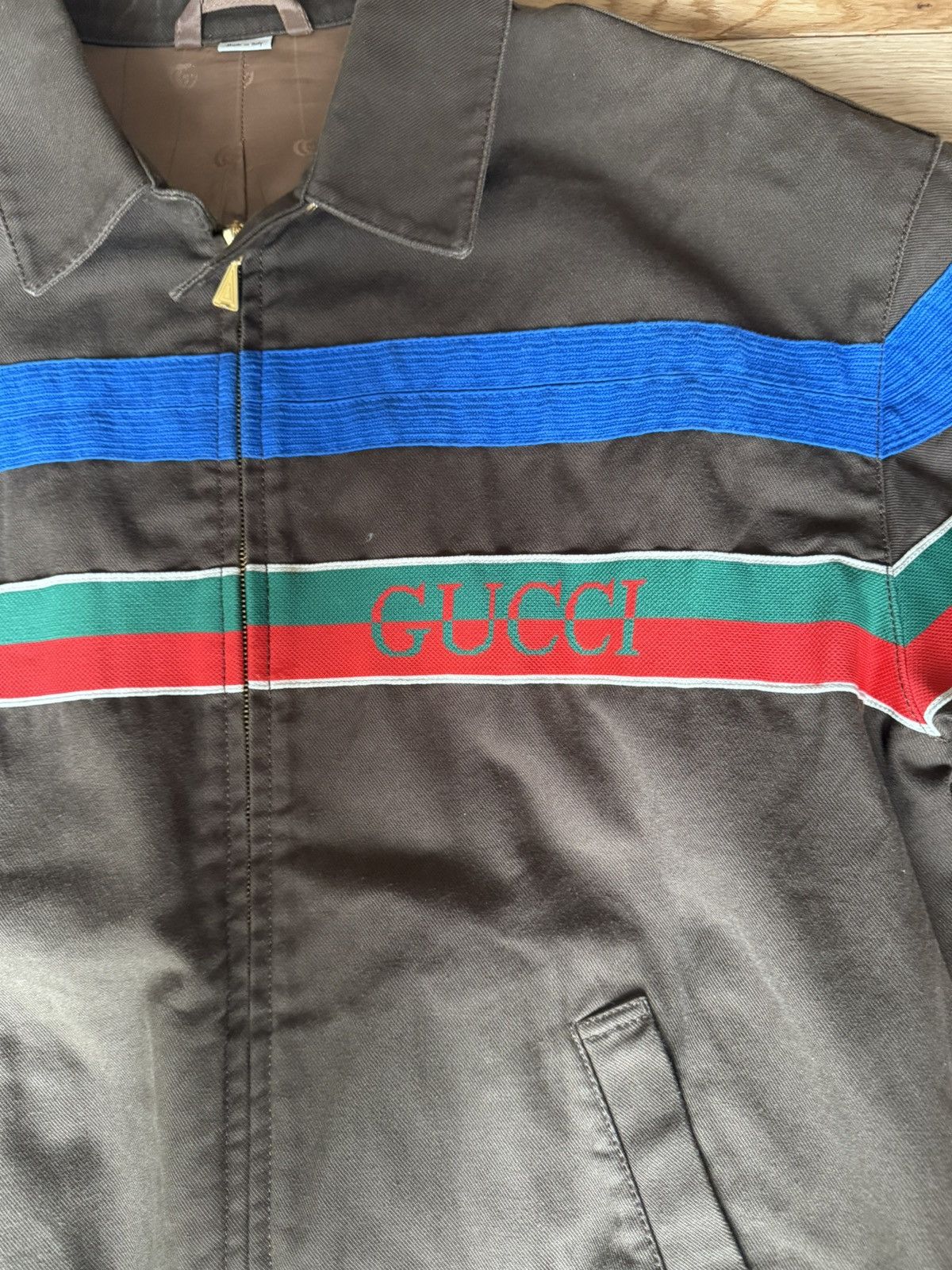 Gucci Gucci accent trucker jacket Size US M / EU 48-50 / 2 - 2 Thumbnail