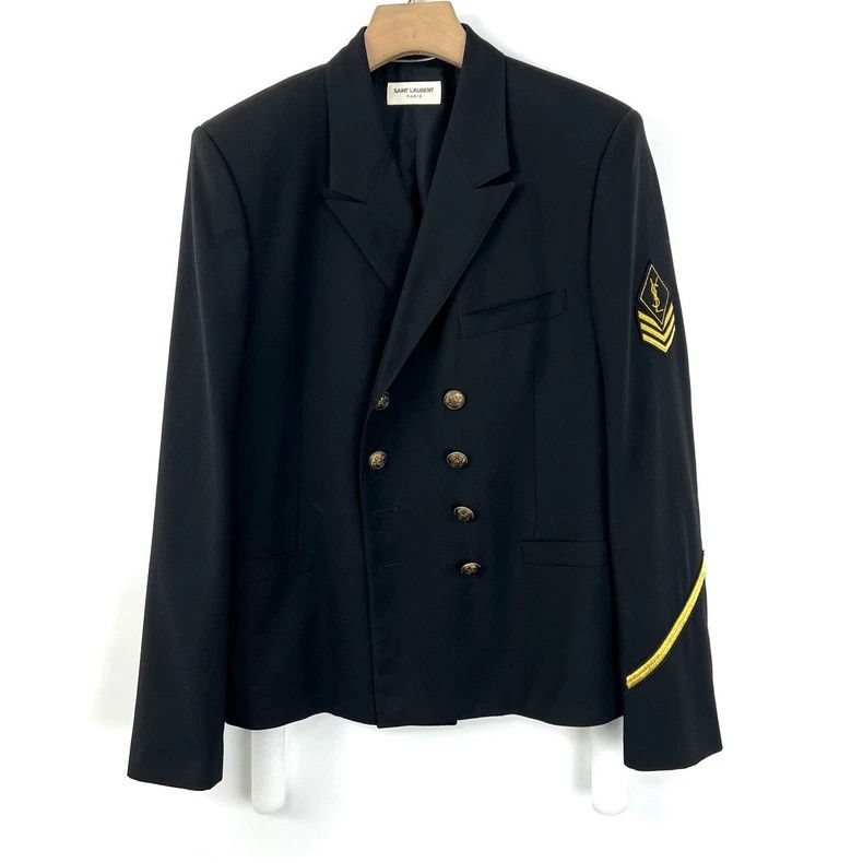 Yves Saint Laurent saint LaurentCourt suit with gold cuff links jacket 2503-Ne Size US L / EU 52-54 / 3 - 2 Thumbnail