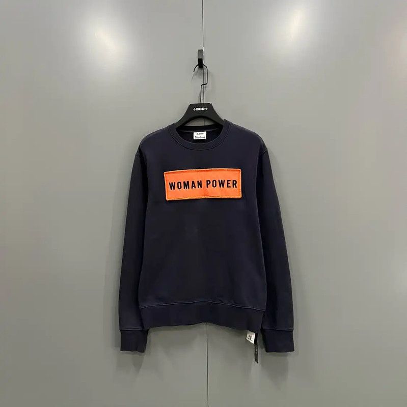 Acne Studios Women's Power Sweatshirt in Gray