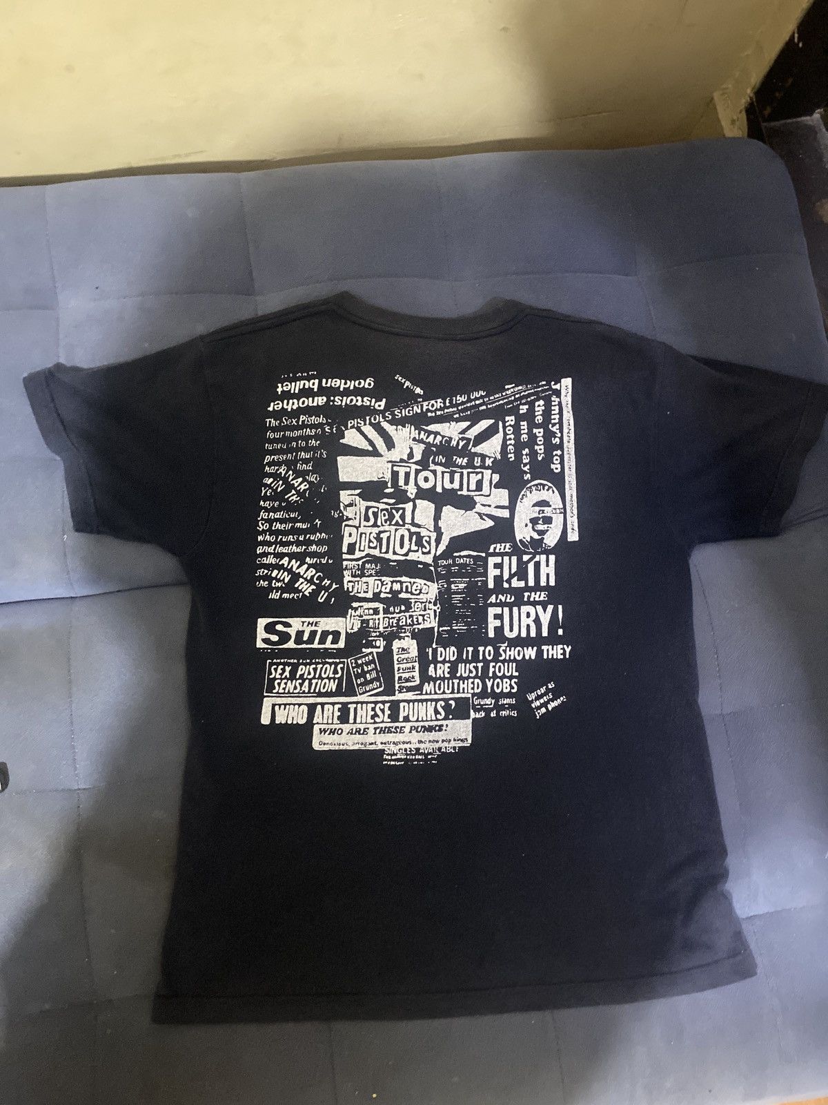 Band Tees Vintage 00s Sexpistols Compilations Filthy Lucre Size US L / EU 52-54 / 3 - 4 Thumbnail