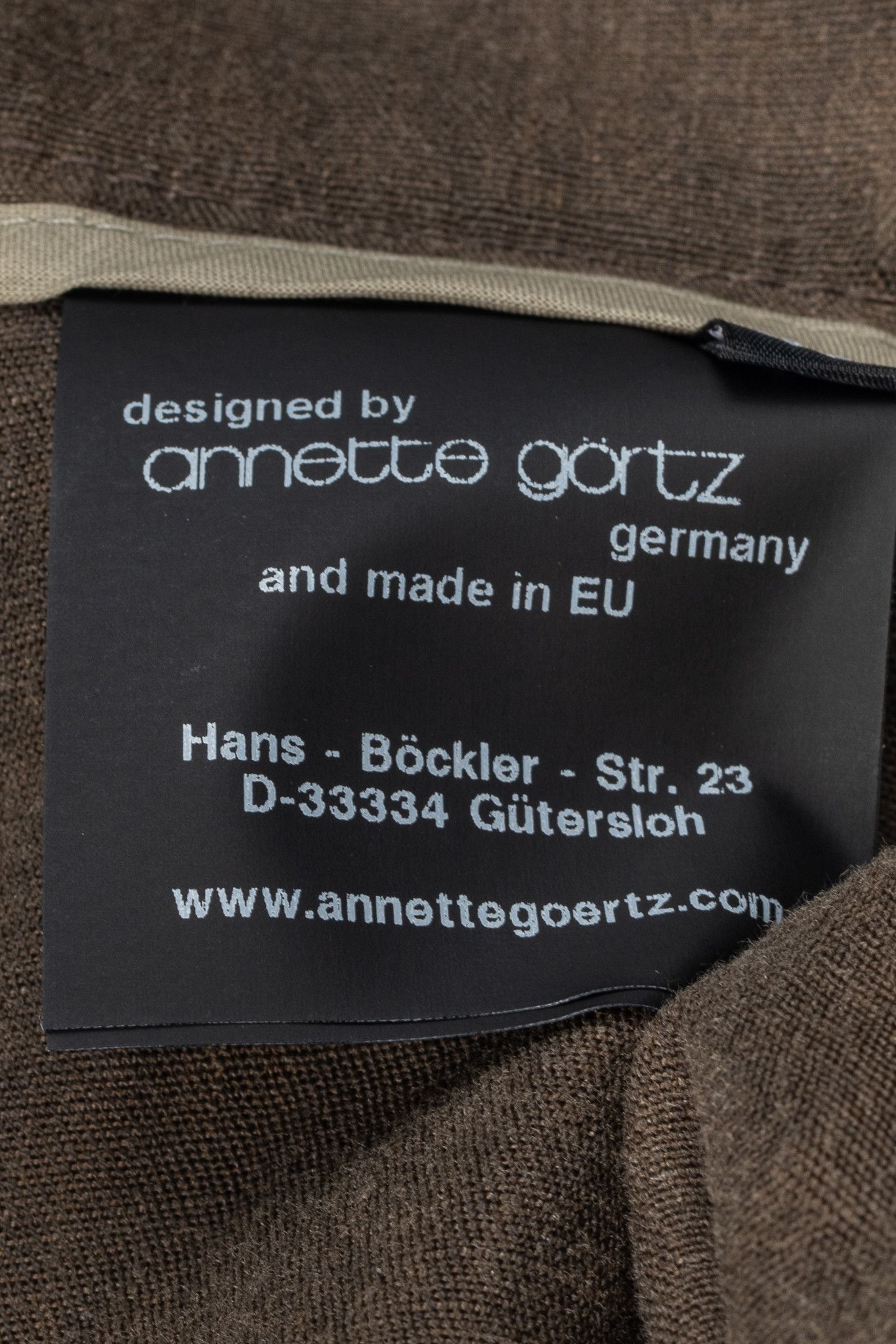 Annette Gortz Annette Gortz SS/16 Posh Brown Linen Cropped Pants Size 41" - 10 Thumbnail