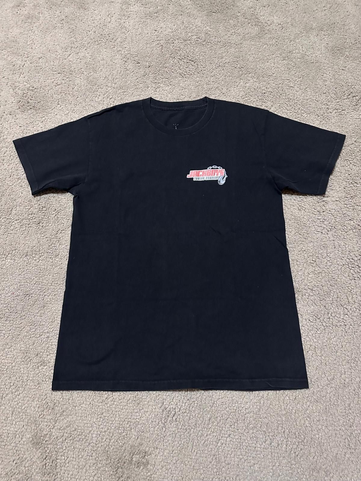 Travis Scott Travis Scott JACKBOYS Repo Towing Company Tee Black Sz XL Size US XL / EU 56 / 4 - 1 Thumbnail
