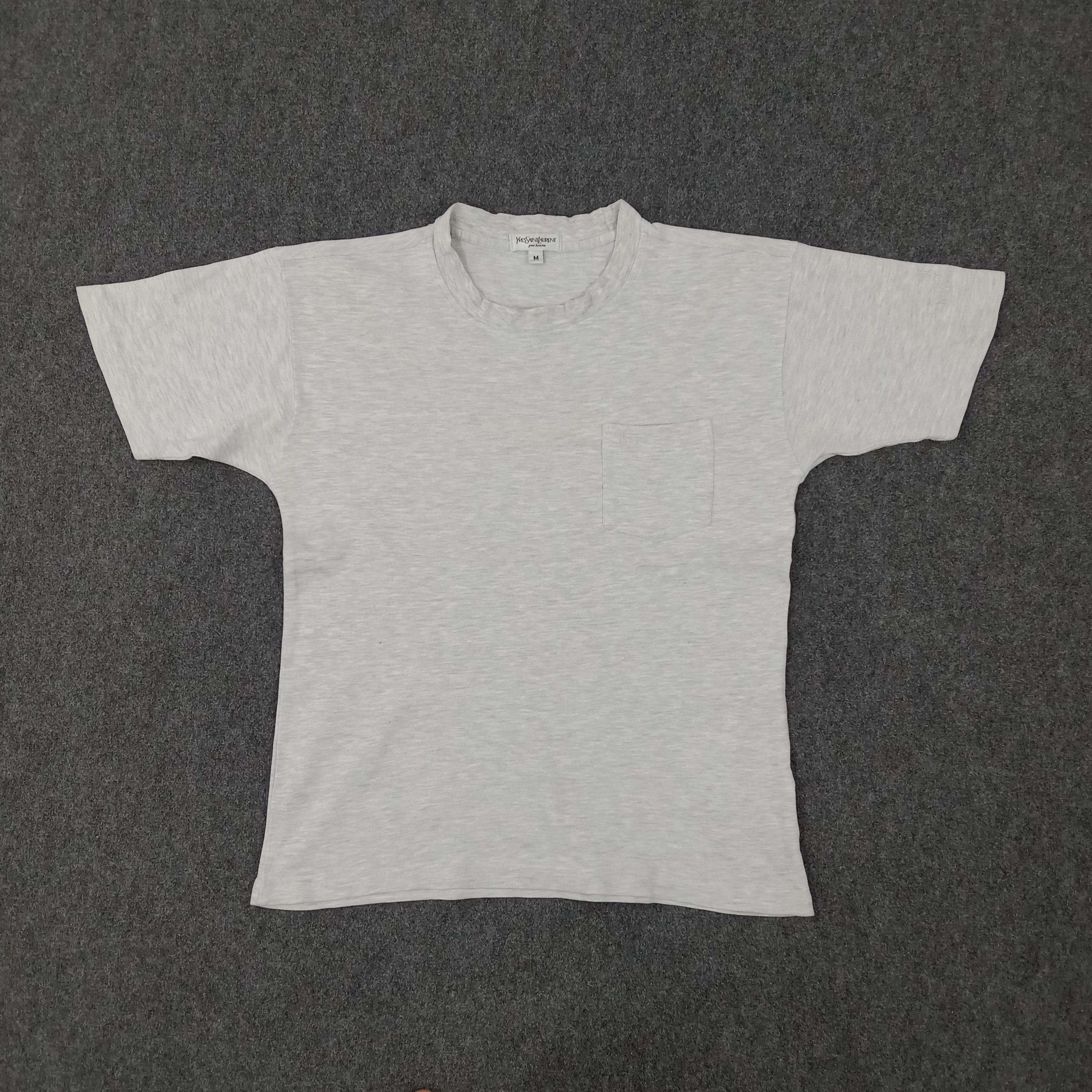 Yves Saint Laurent YSL Italian Brand Pocket Tshirt