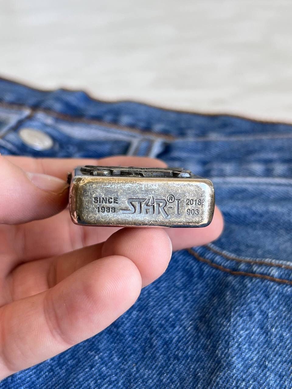 Japanese Brand × Vintage Y2K ELEGANCE EAGLE 🦅 GEOMETRIC METAL PUNK ROCK LIGHTER Size ONE SIZE - 4 Thumbnail