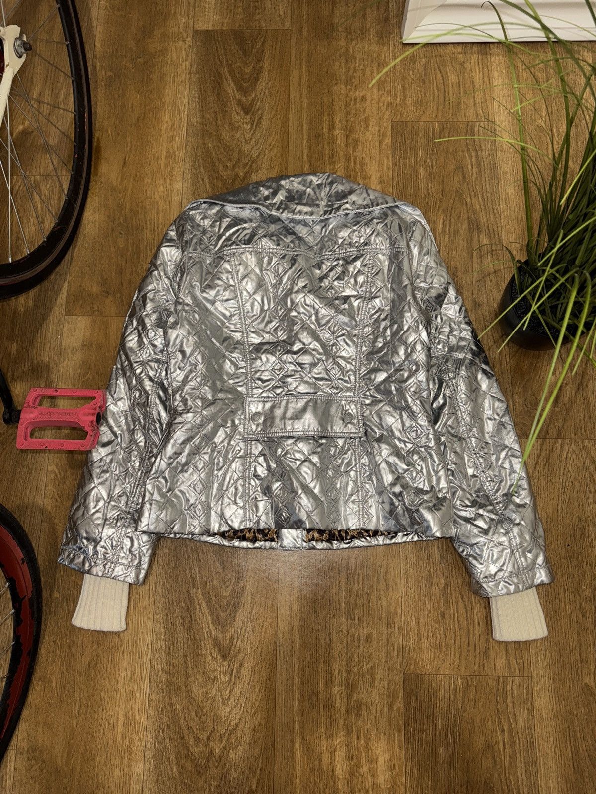 Dolce & Gabbana DOLCE & GABBANA VINTAGE METALLIC AVANT GARDE JACKET Size L / US 10 / IT 46 - 6 Thumbnail