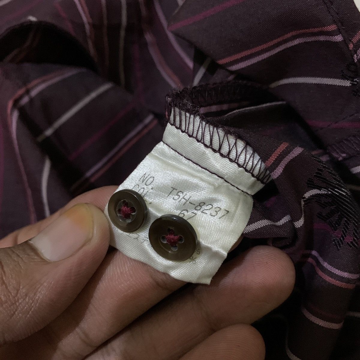 If Six Was Nine × Japanese Brand × Tornado Mart Tornado Mart Patchwork Striped Shirt Size US M / EU 48-50 / 2 - 5 Thumbnail