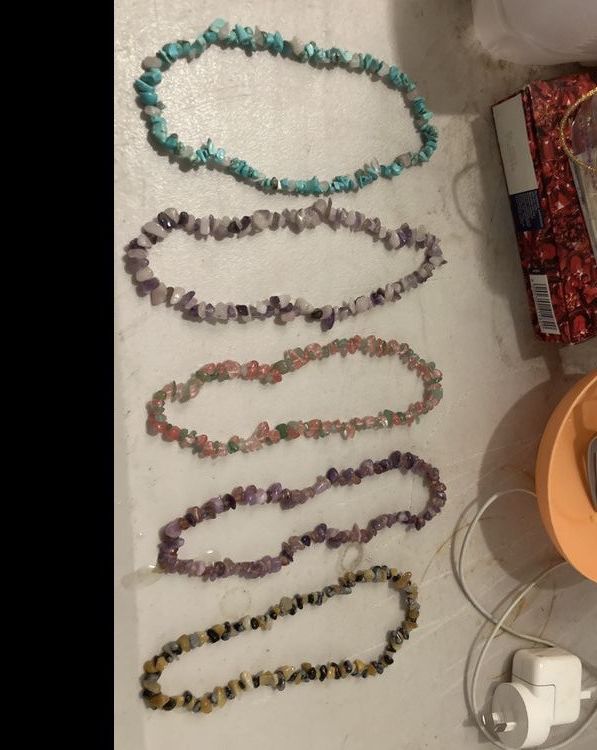 Other Semiprecious chip beaded necklaces Size ONE SIZE - 1 Thumbnail