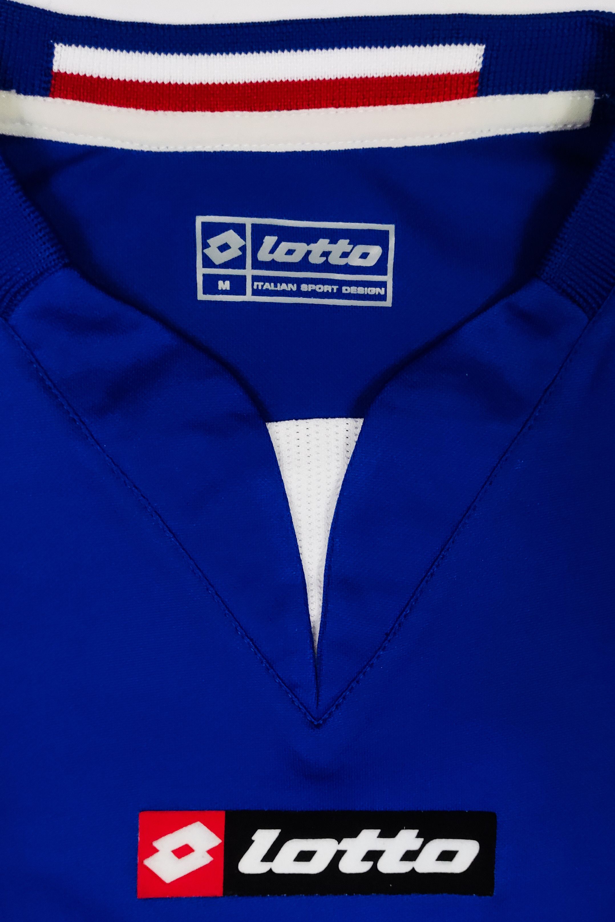 Lotto Sport Ljuboja #21 Serbia & Montenegro 2006 Lotto Home Shirt PSG Size US M / EU 48-50 / 2 - 3 Thumbnail