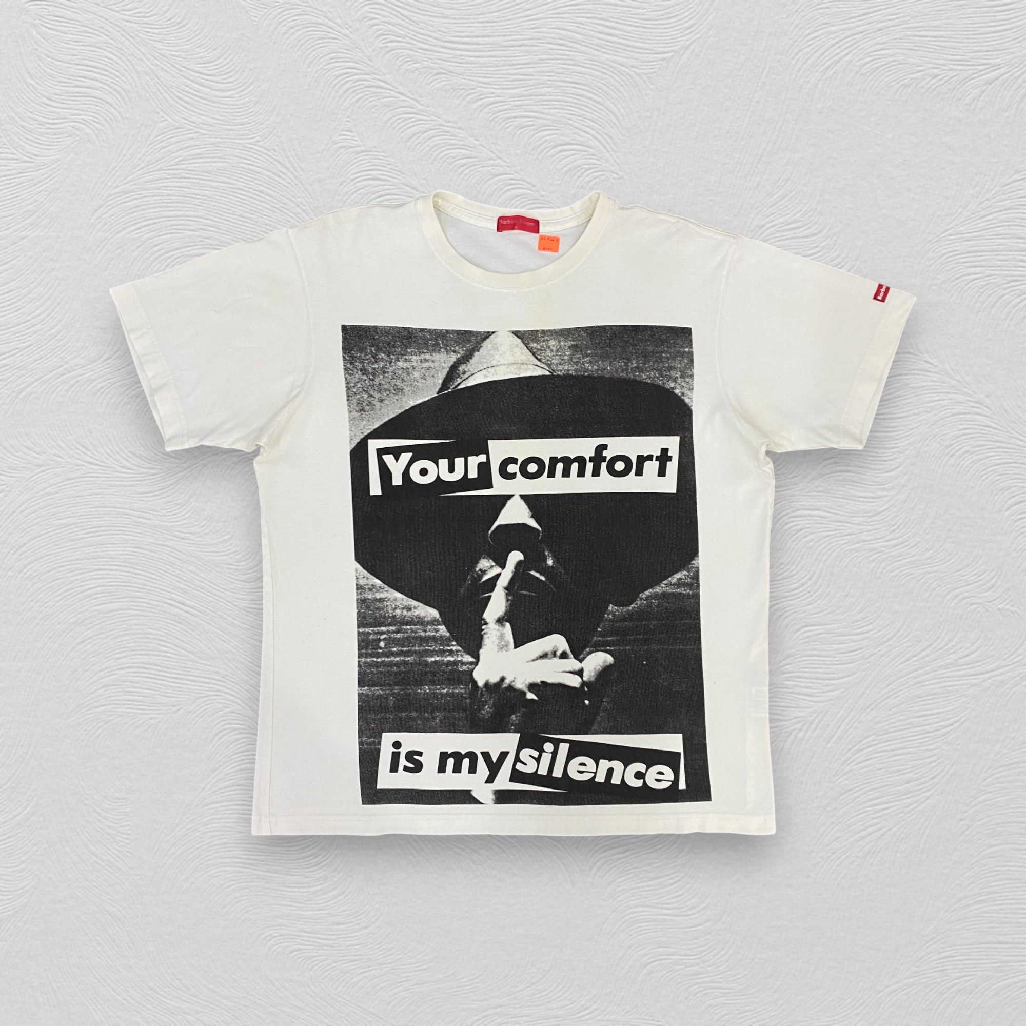 Barbara Kruger Vintage Barbara Kruger Art Designer t-shirt - K100 Size US L / EU 52-54 / 3 - 1 Thumbnail