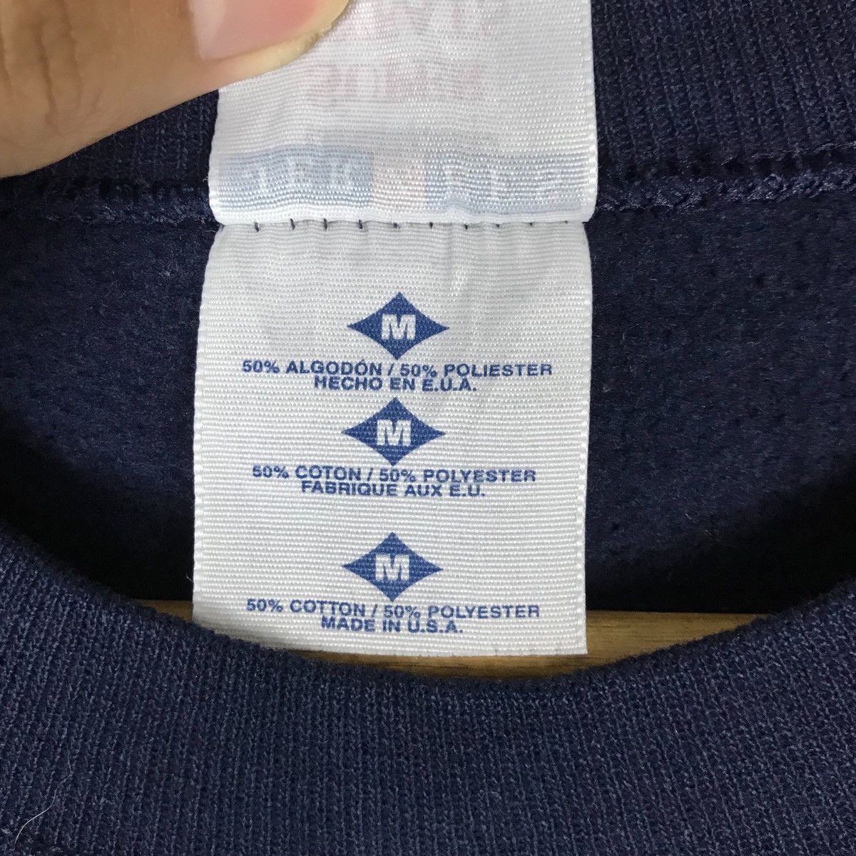 Jerzees Vintage Jerzees Royal Ridges Pullover Jumper Sweatshirt Size US M / EU 48-50 / 2 - 8 Thumbnail