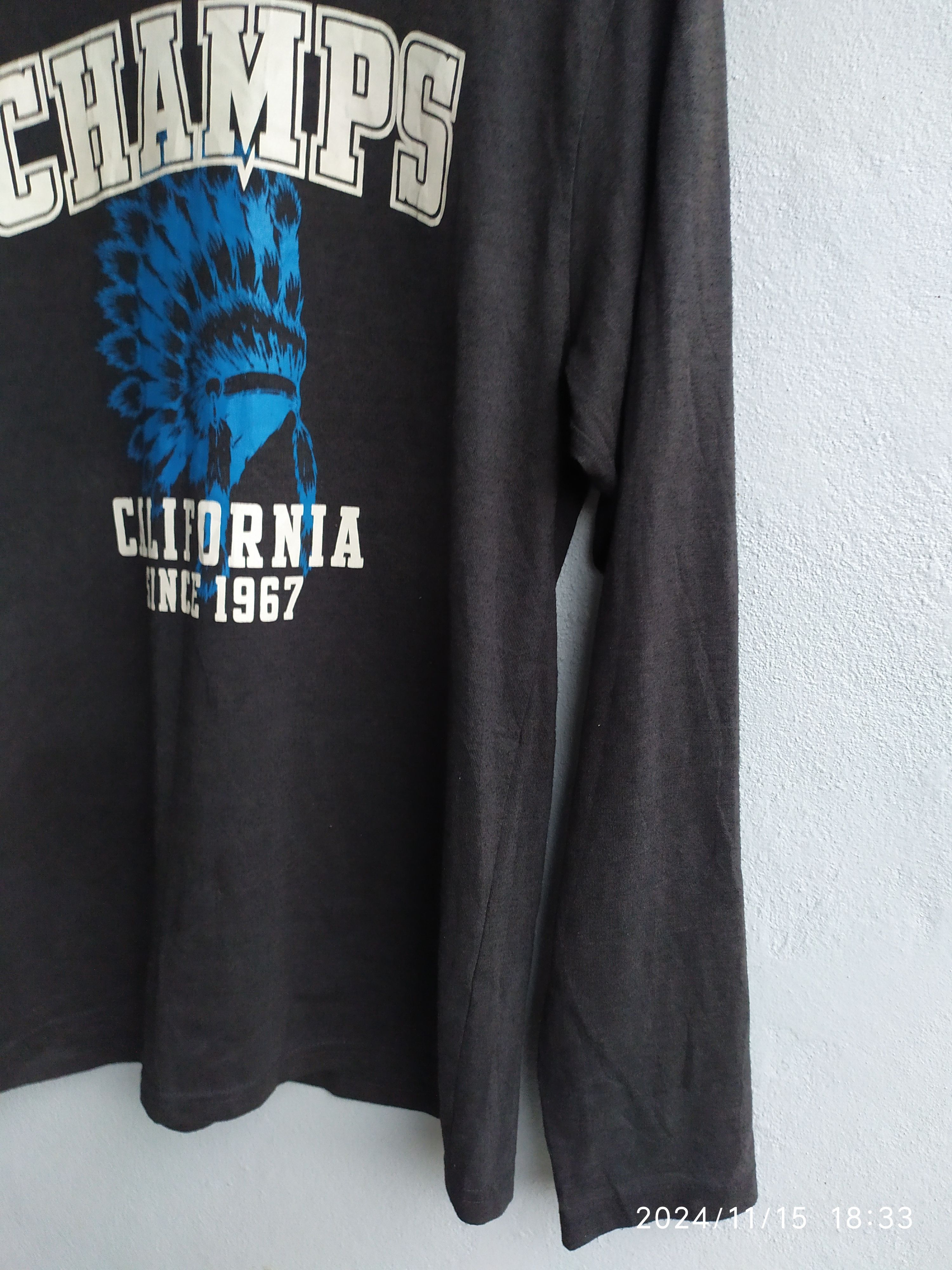 Beauty Beast × If Six Was Nine × Japanese Brand Vintage Commontage Champs Long Sleeve Tee Size US L / EU 52-54 / 3 - 4 Thumbnail