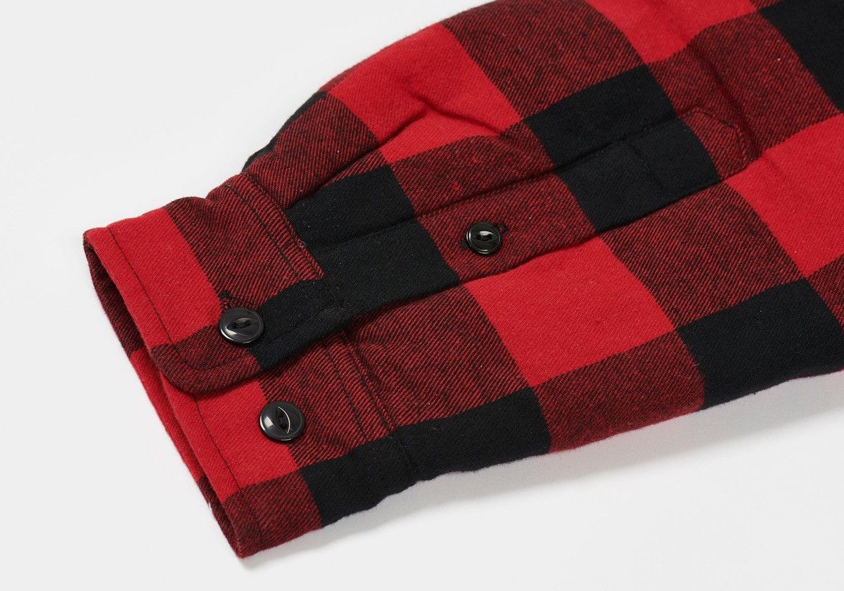 Palace PALACE HARDWARE INSULATED OVERSHIRT RED COTTON FLANNEL LARGE Size US L / EU 52-54 / 3 - 5 Thumbnail