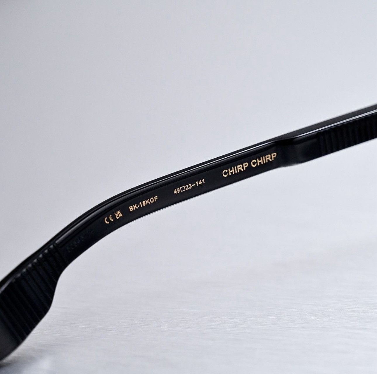 Chrome Hearts CHROME HEARTS CHIRP CHIRP-A BLACK - 18KGP GLASSES Size ONE SIZE - 5 Thumbnail
