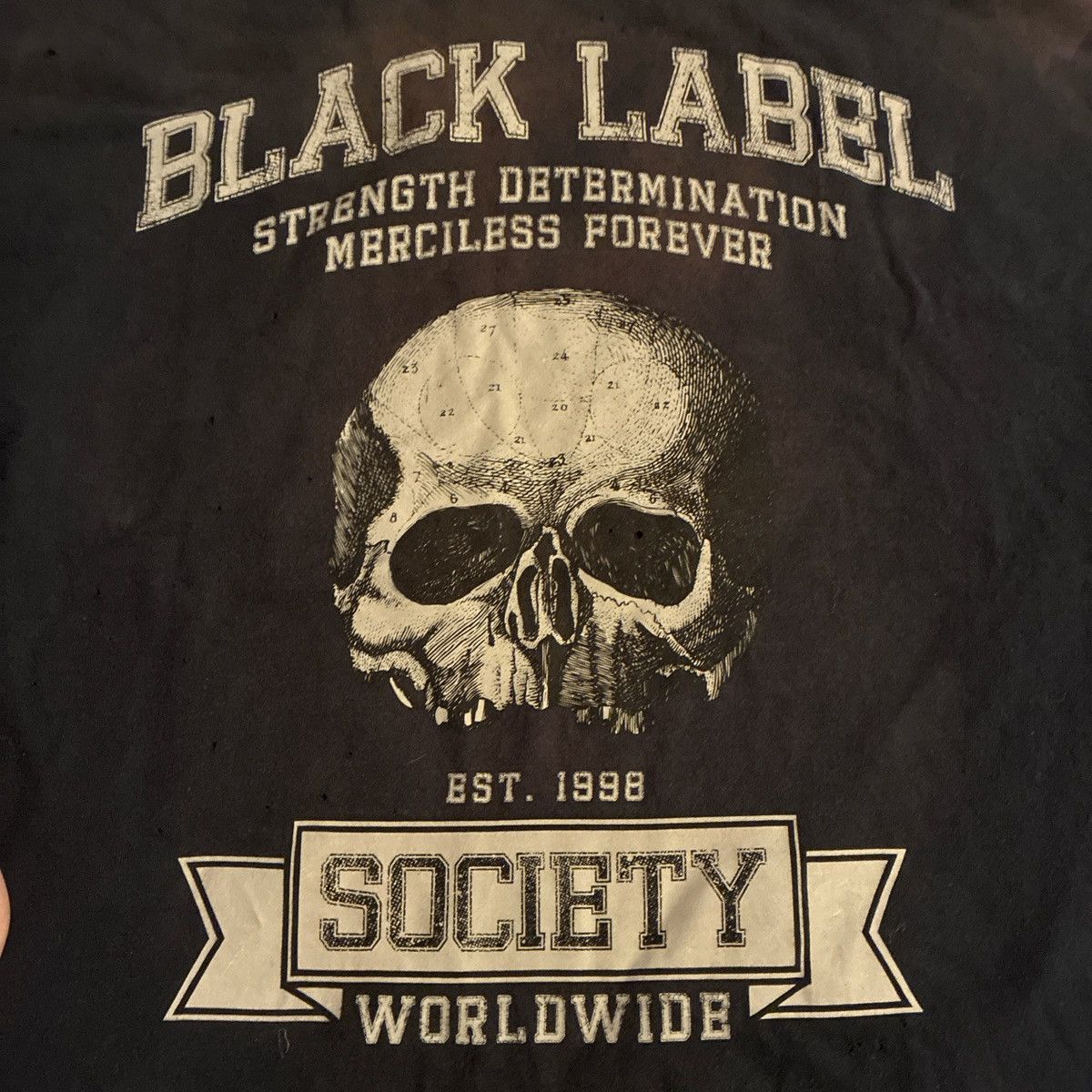 Jerzees Black label society Size US XL / EU 56 / 4 - 2 Thumbnail