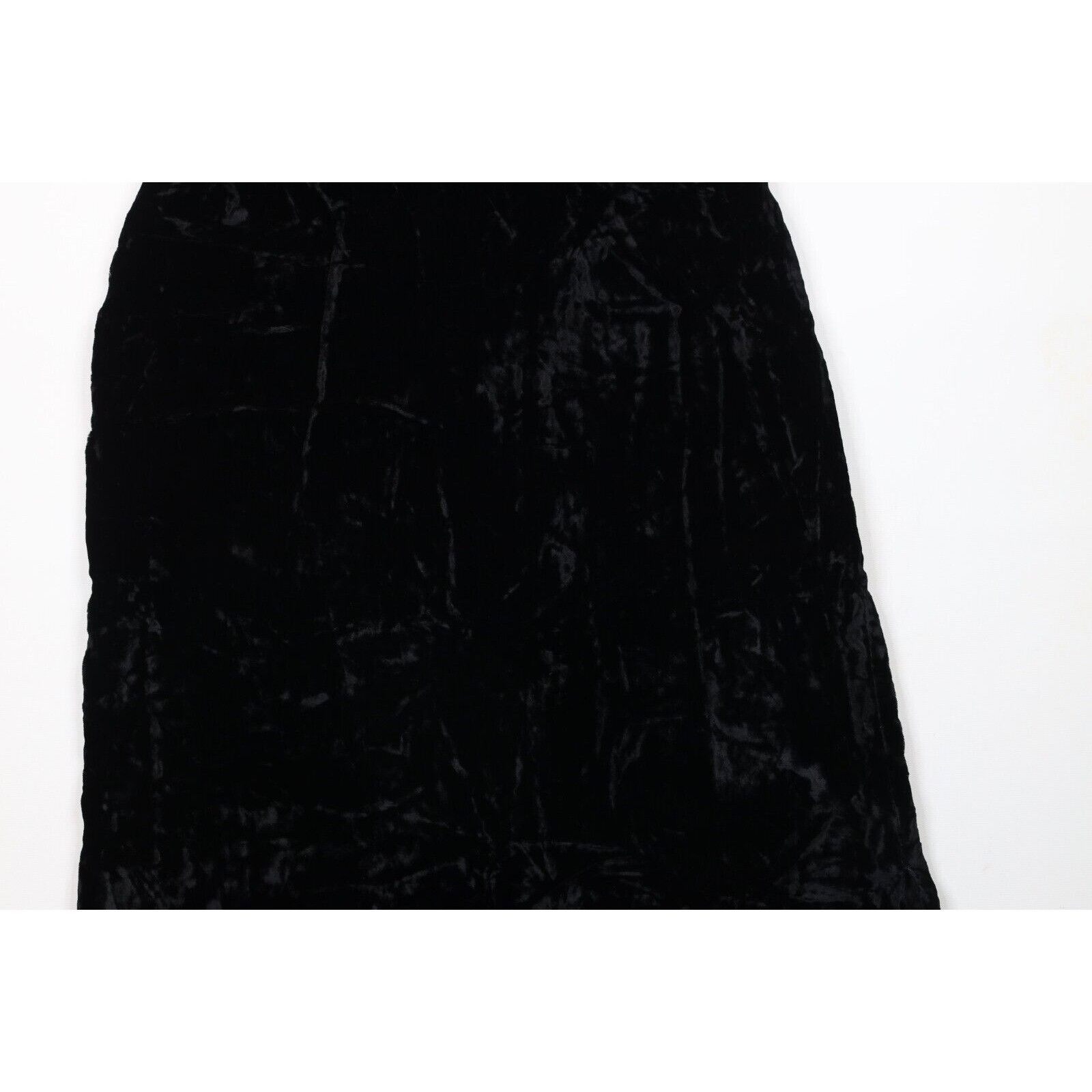 Vintage Vintage 50s 60s Streetwear Velvet Velour Full Length Skirt Size 32" / US 10 / IT 46 - 3 Thumbnail